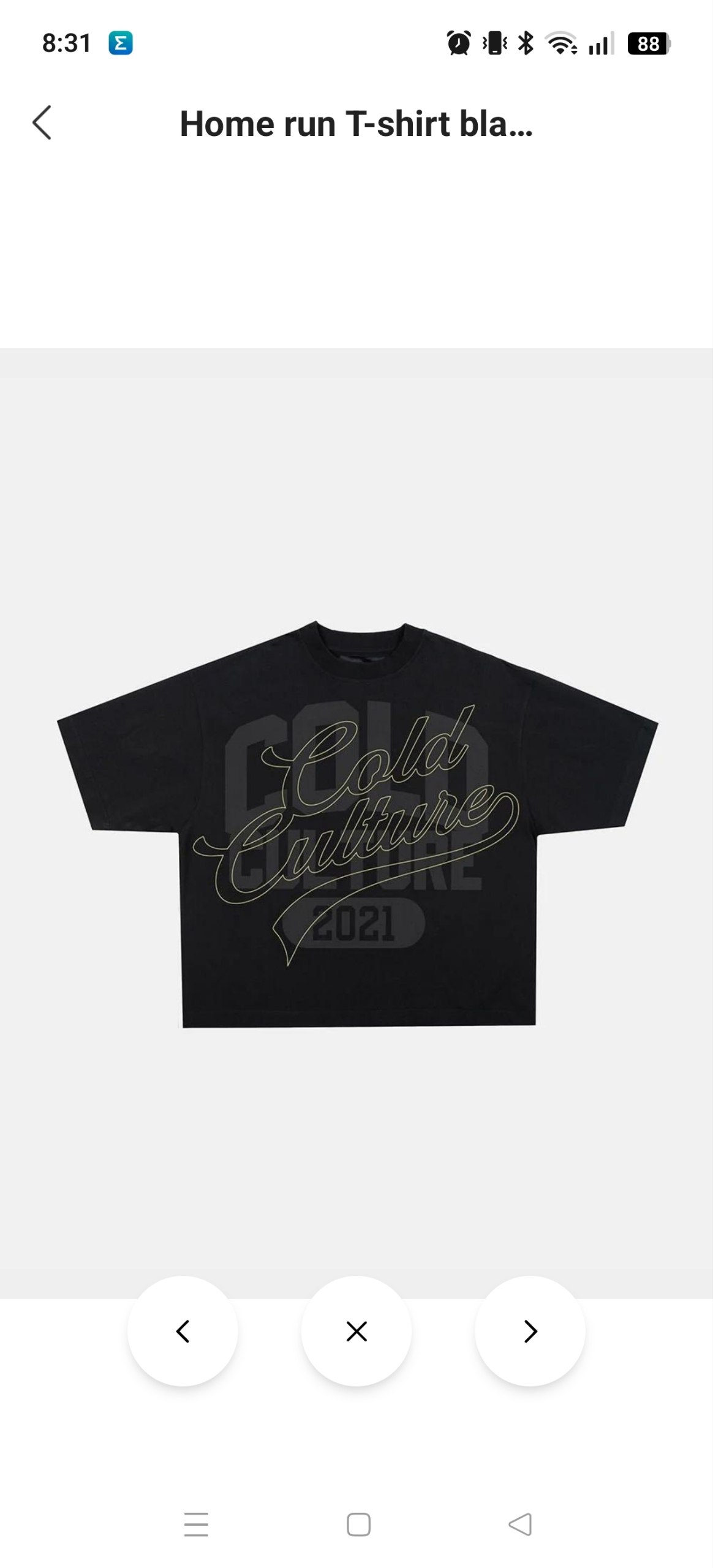 Camiseta Cold Culture 16.62€‼ ✨