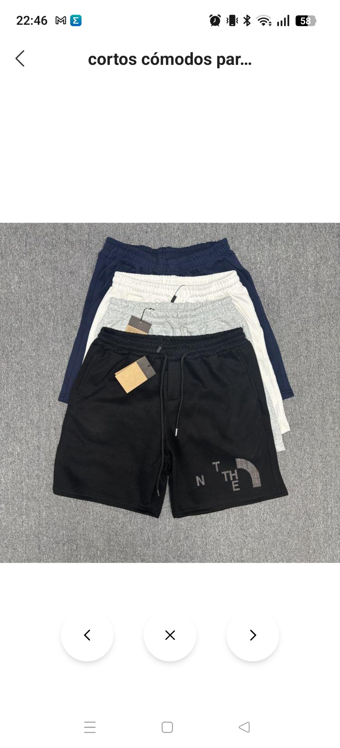 Pantalón corto The North Face 11.68€‼ ✨