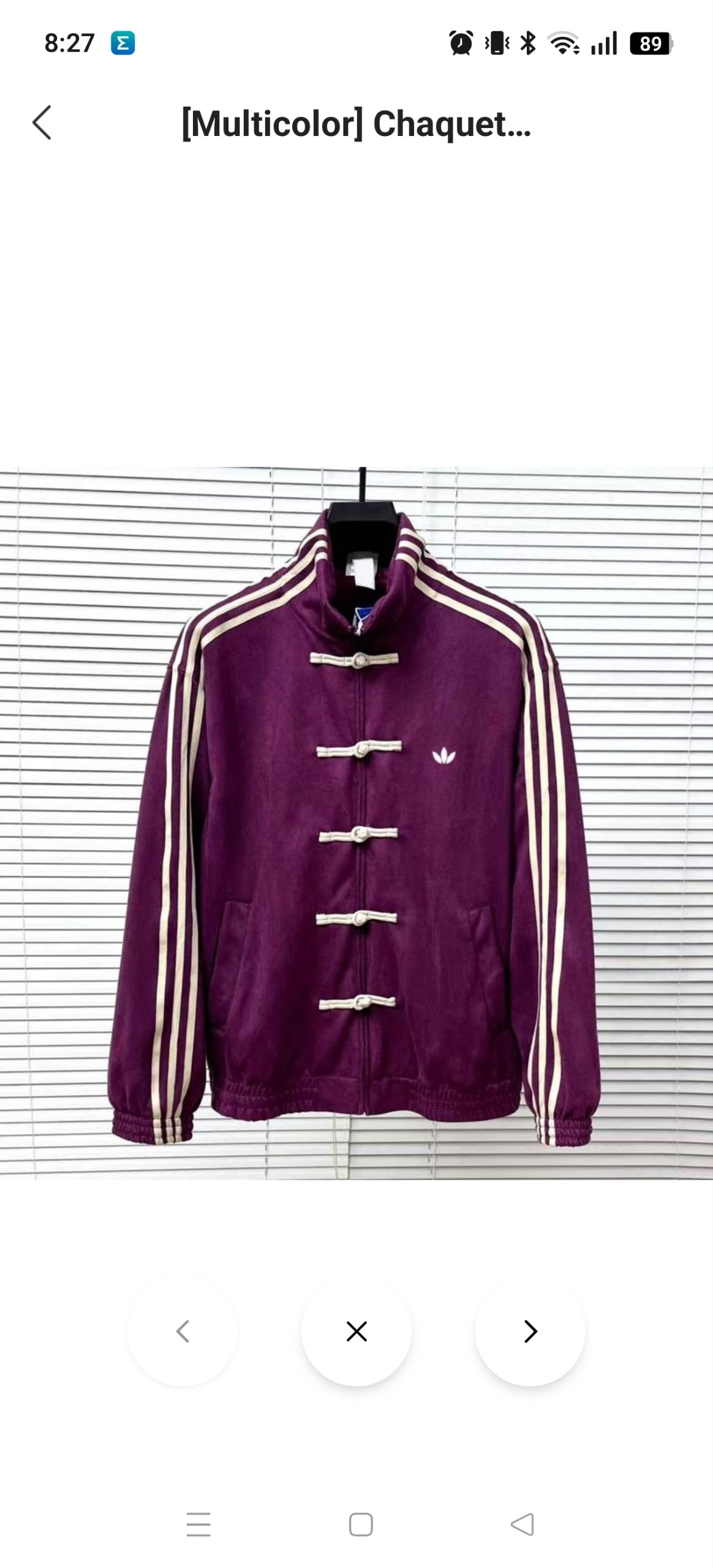 Chaqueta Adidas Año Nuevo 42.56€‼ ✨