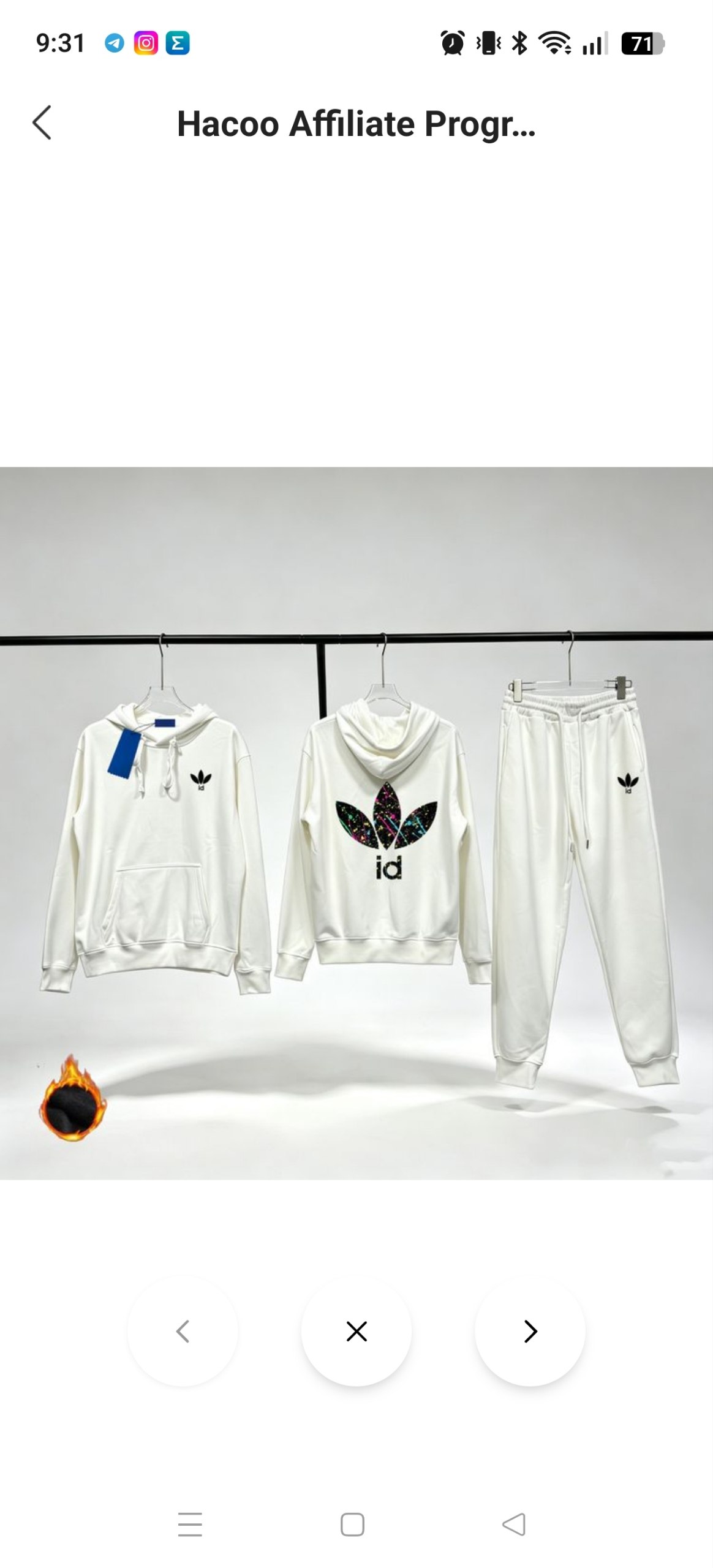 Chándal Adidas 24.25€‼ ✨