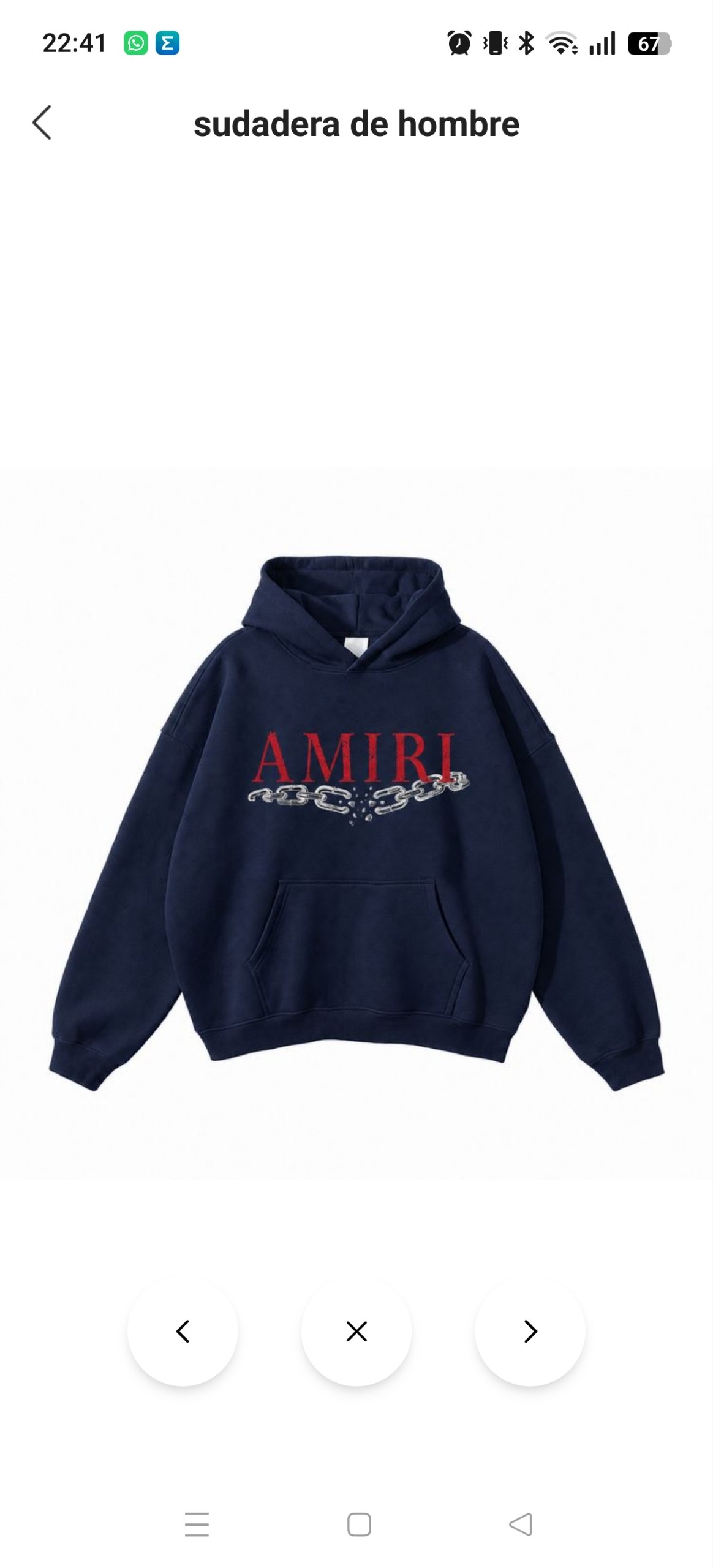Sudadera Amiri 27.13€‼ ✨