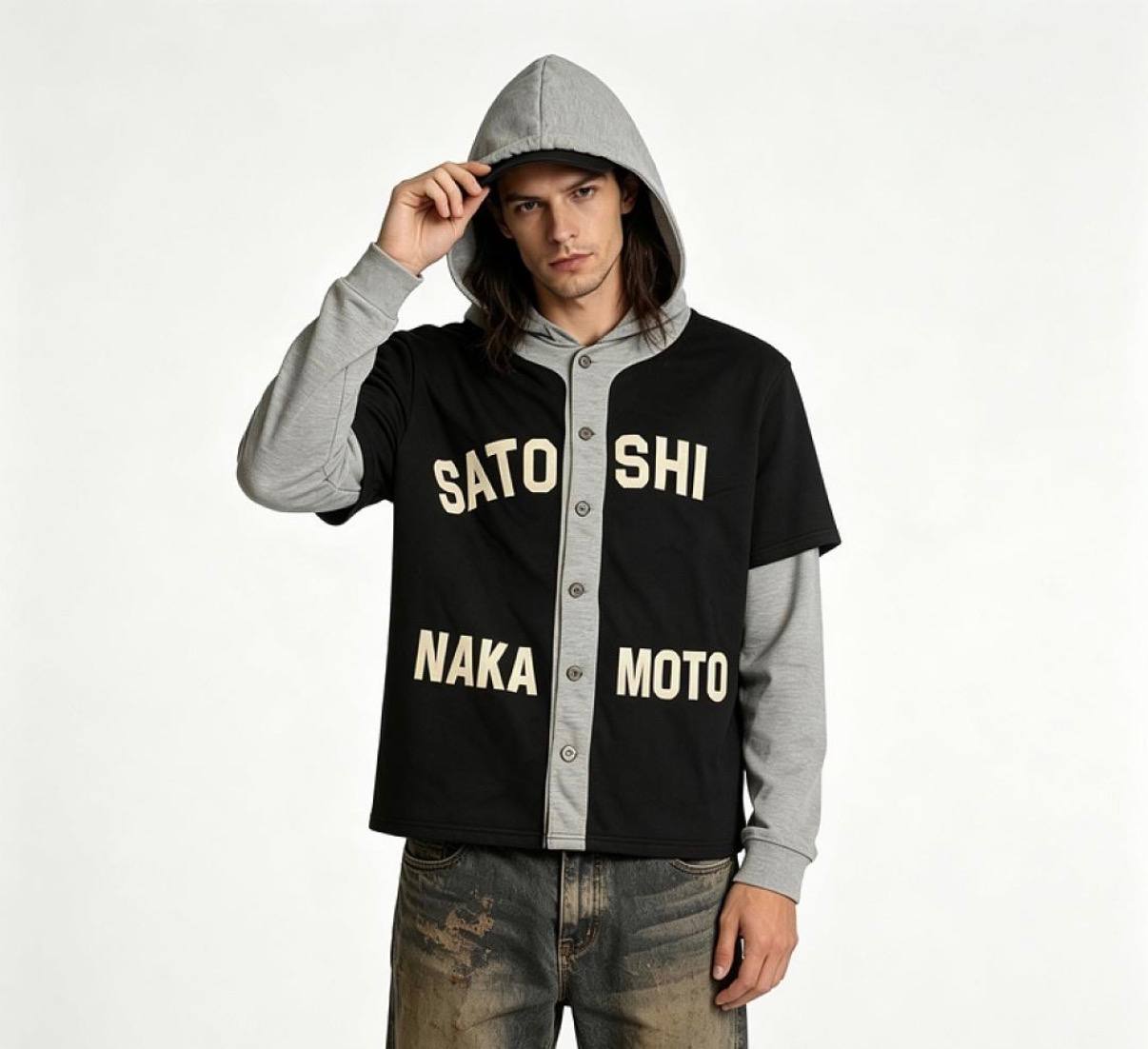 CHAQUETA SATOSHI NAKAMOTO ✨