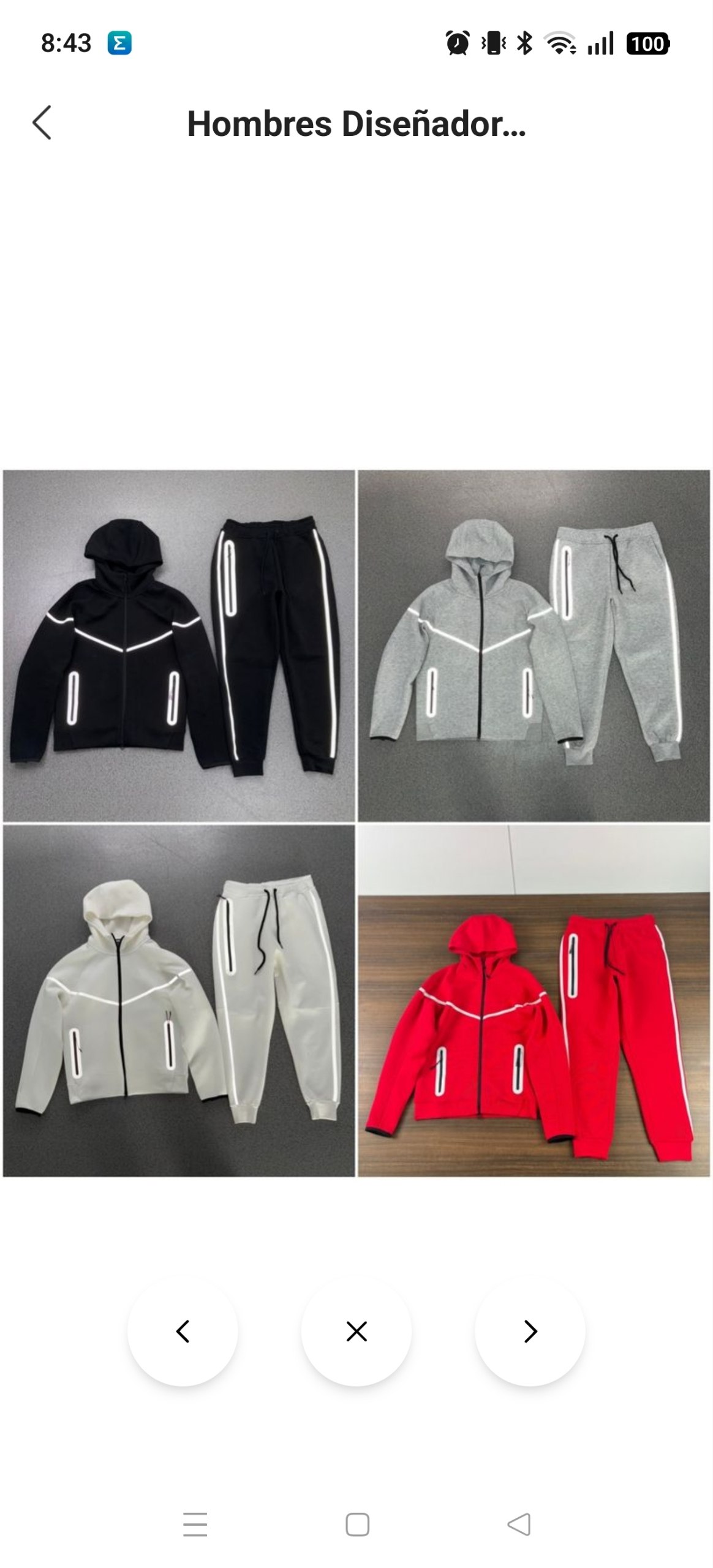 Chándal Nike Tech 67.58€‼ ✨