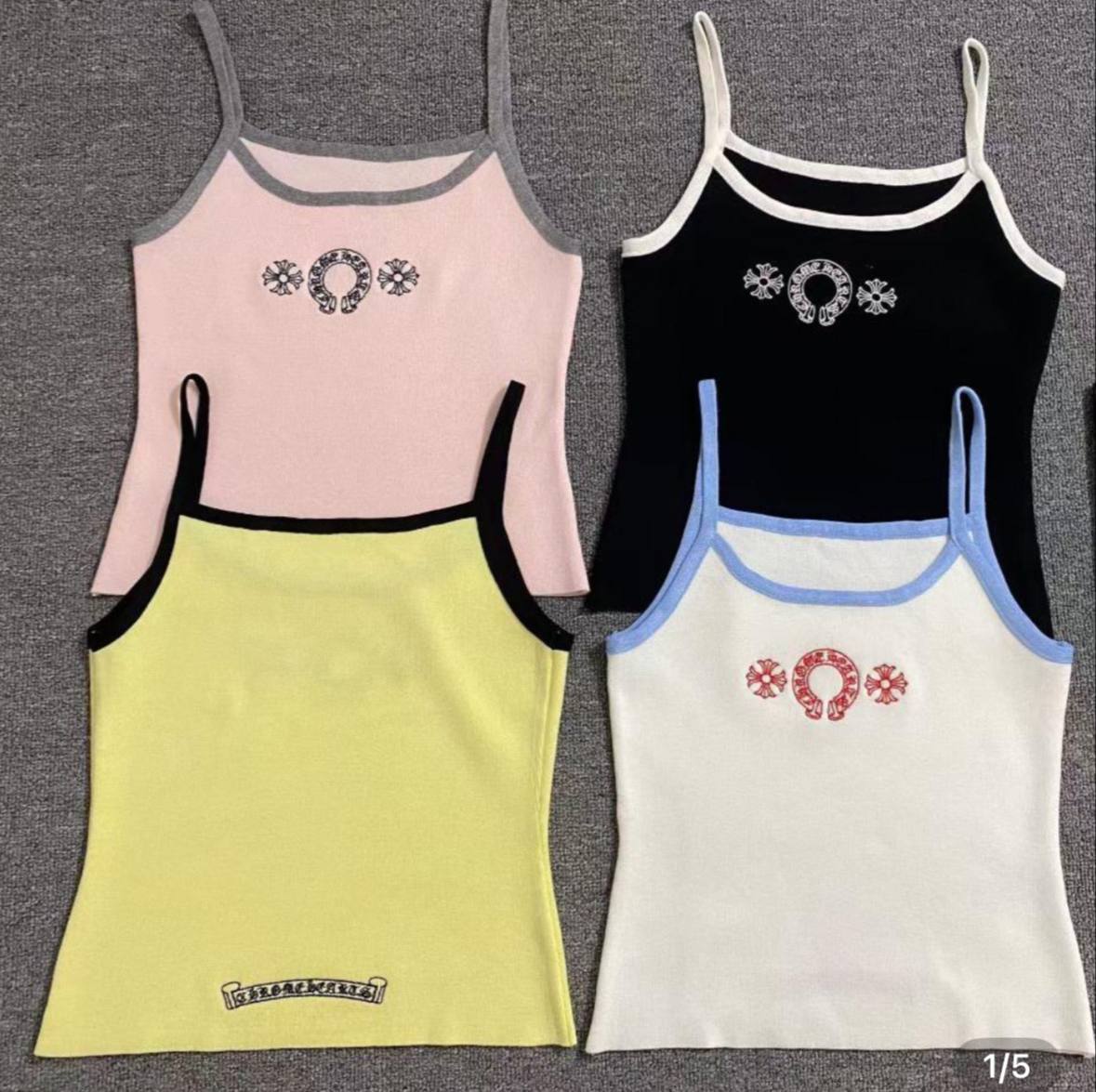 Camiseta tirantes Chrome Hearts ✨