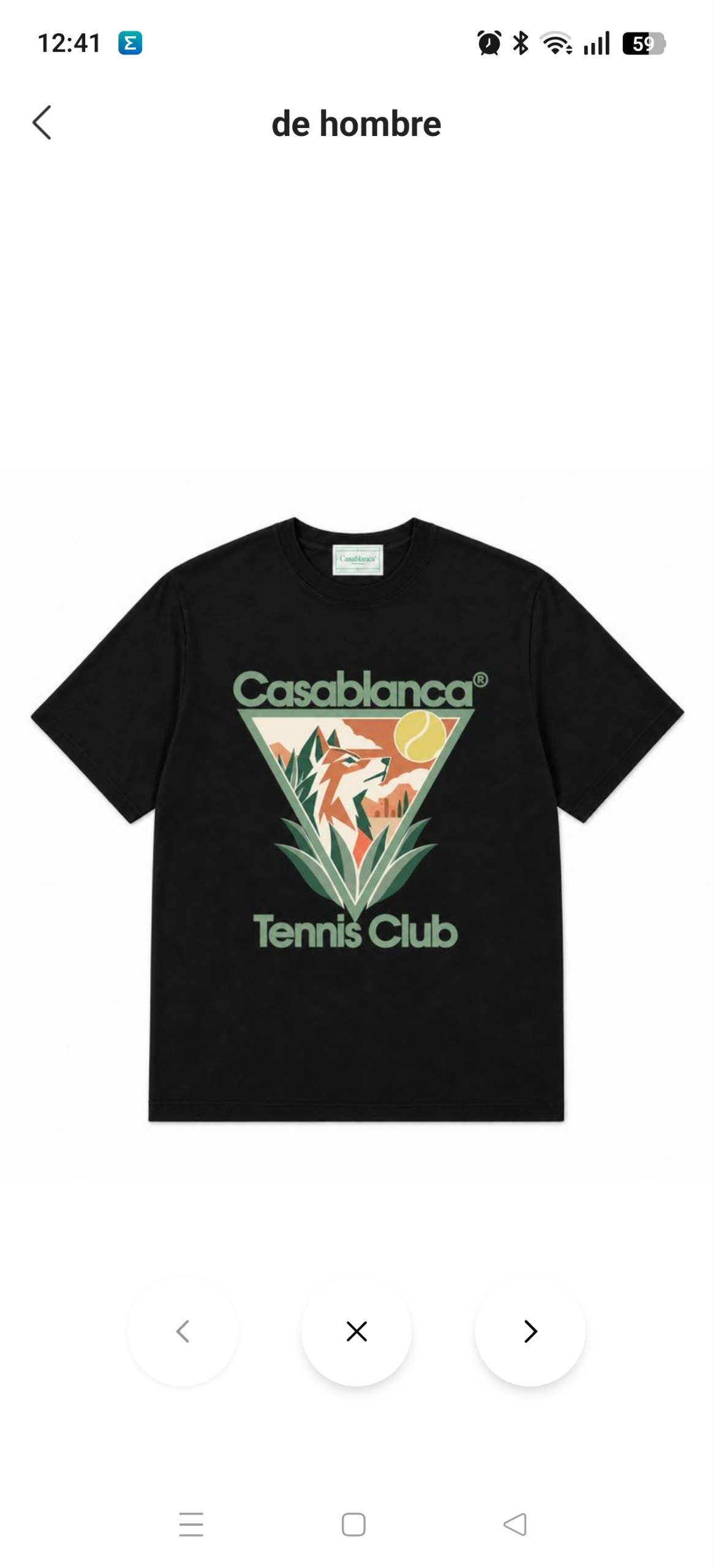 Camiseta Casablanca 9.17€‼ ✨