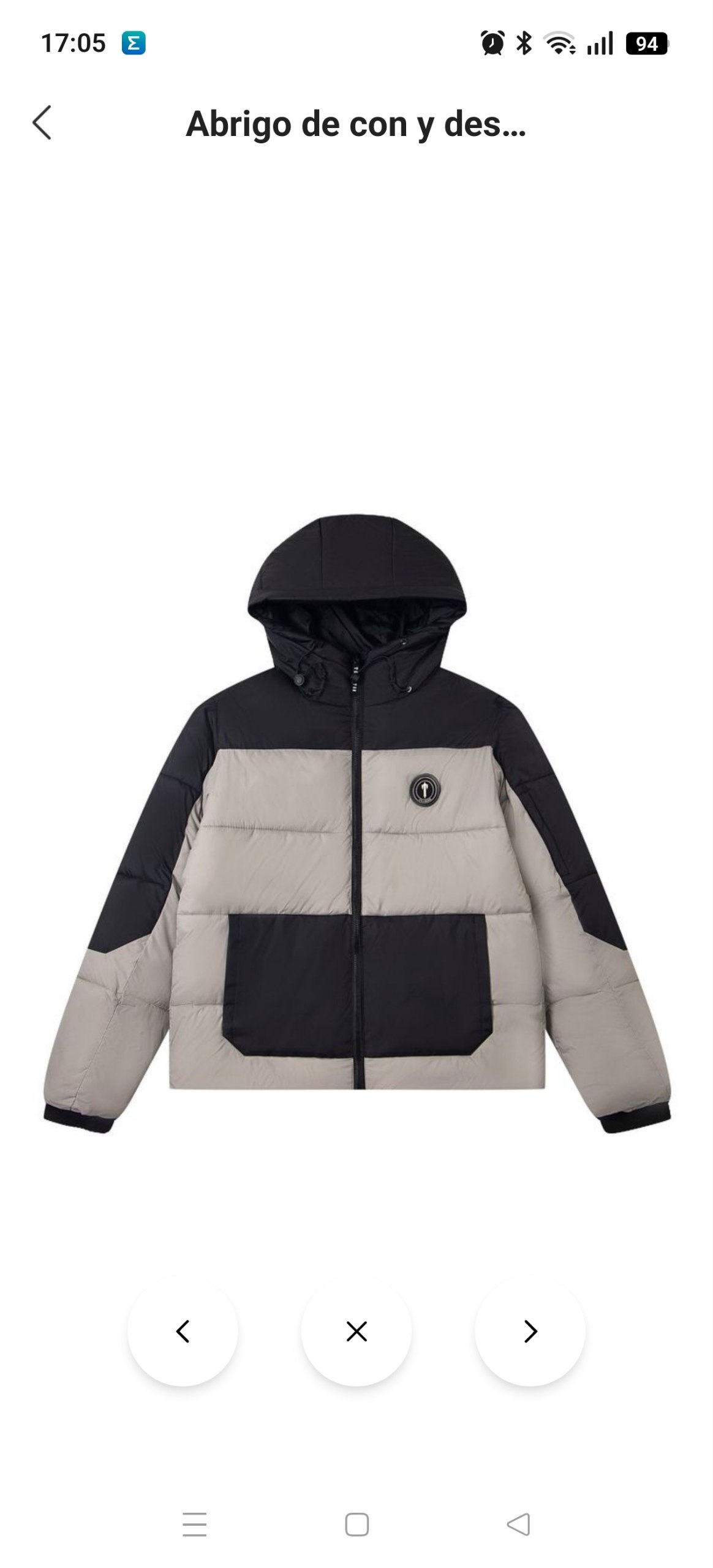 Abrigo Trapstar 22.20€‼ ✨
