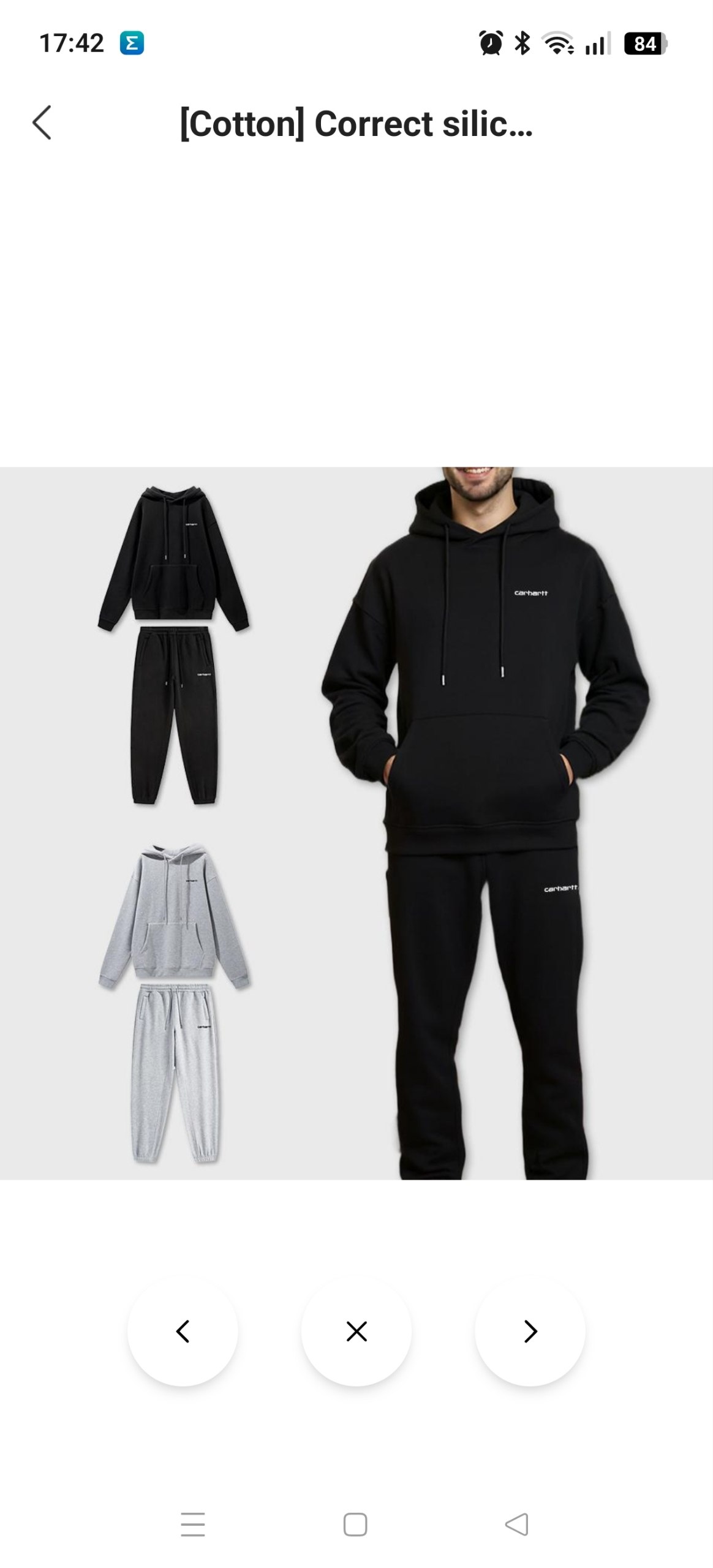 Chándal Carhartt 39.26€‼ ✨