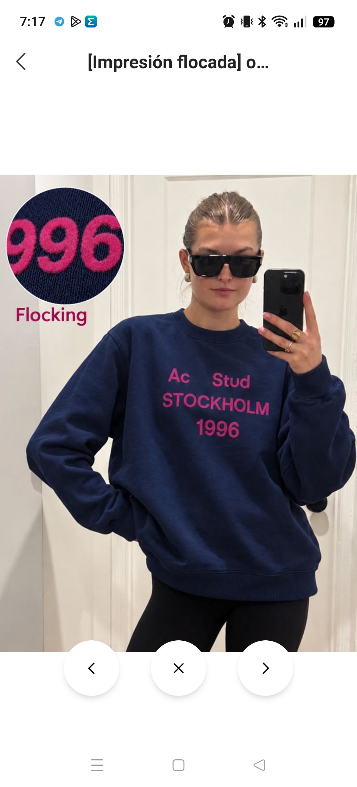 Sudadera Acne Studios 13.20€‼ ✨