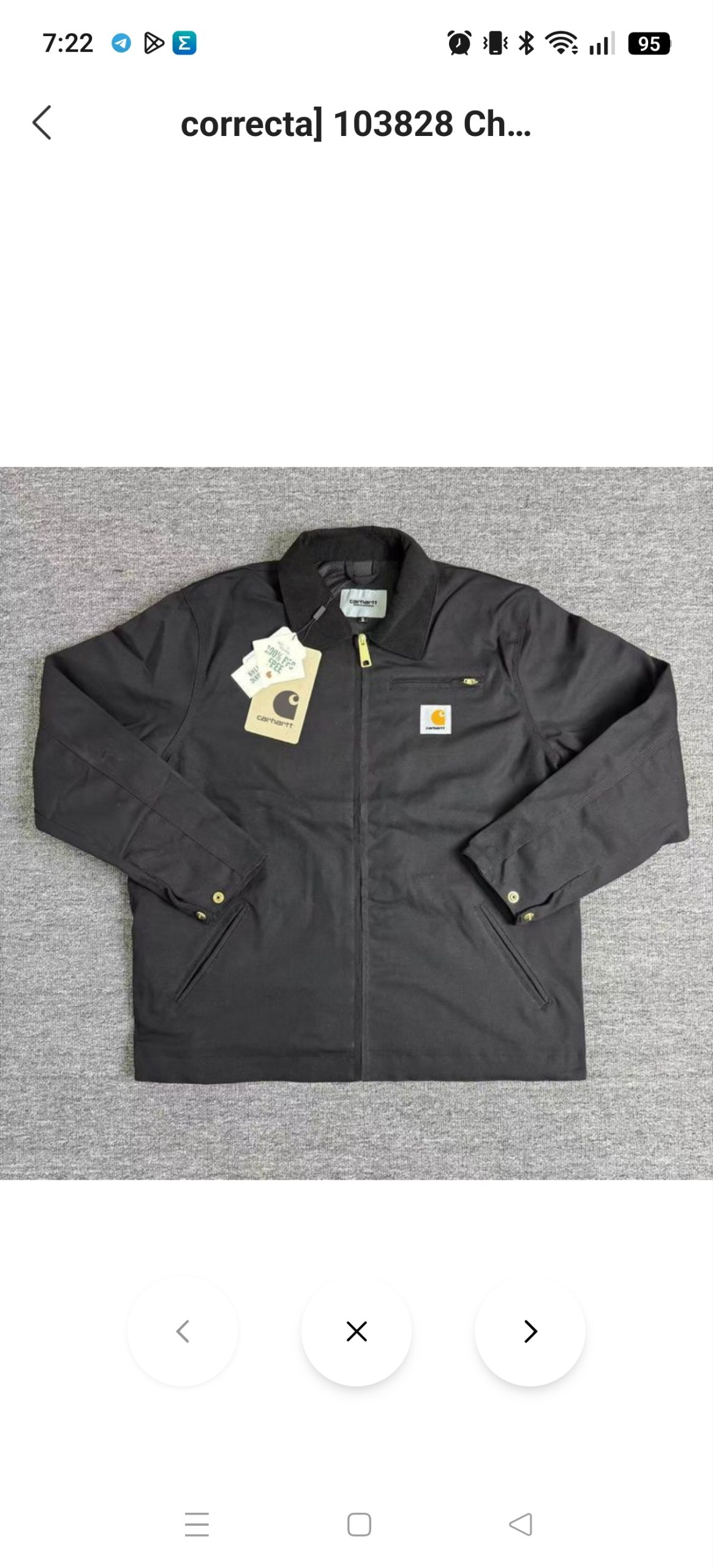 Chaqueta Detroit de Carhartt 45.14€‼ ✨