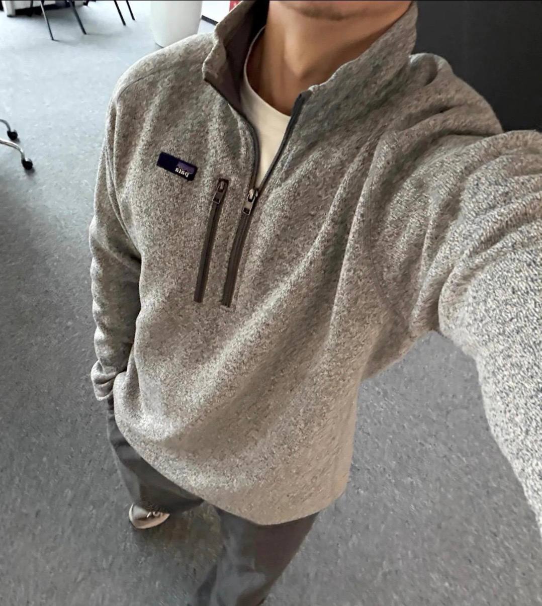 SUDADERA HALF ZIP PATAGONIA ✨