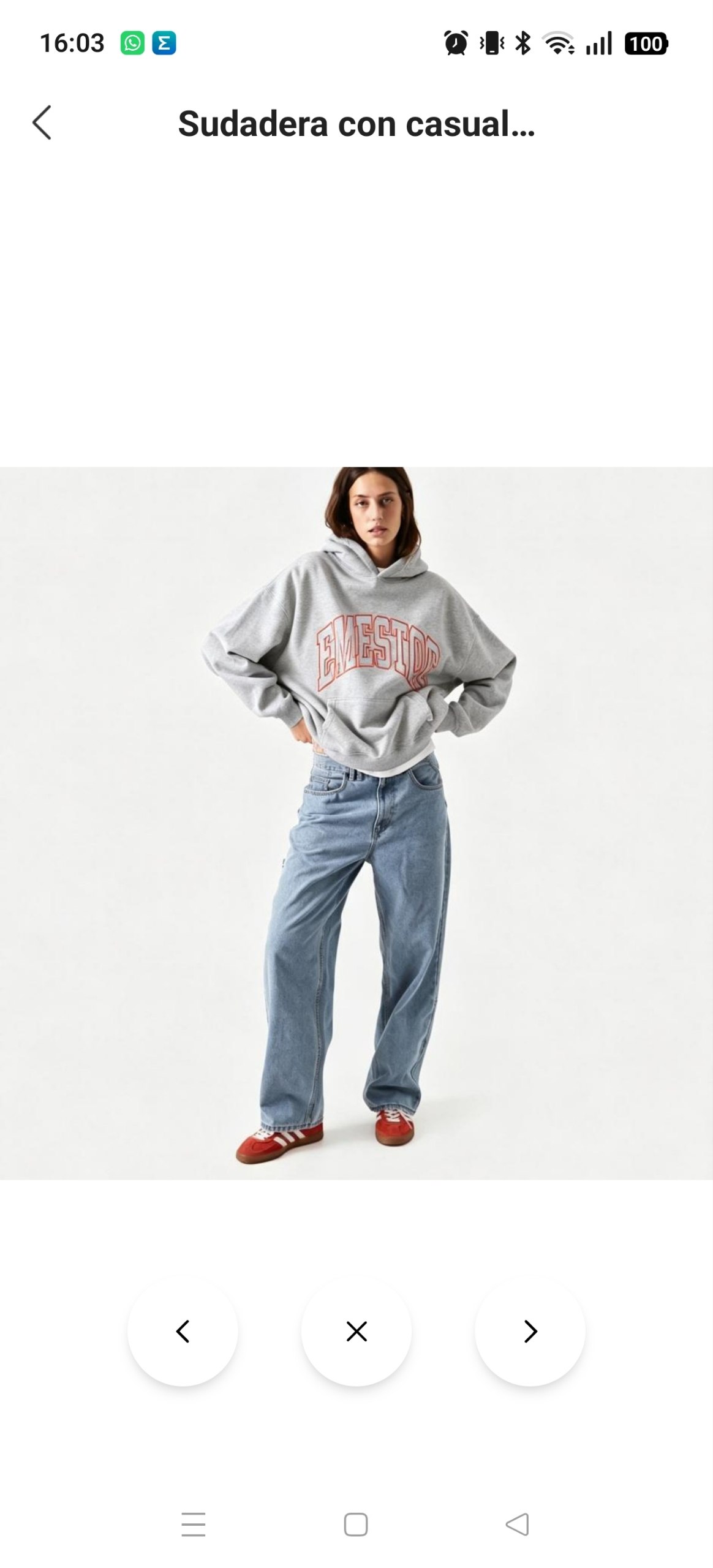 Sudadera Eme Studios 37.29€‼ ✨