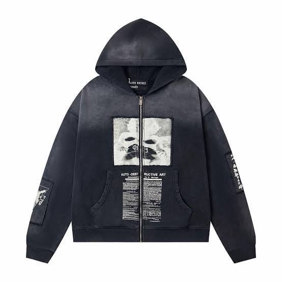 SUDADERA ZIP ENFANTS RICHES DEPRIMES —-> 55€ ✨