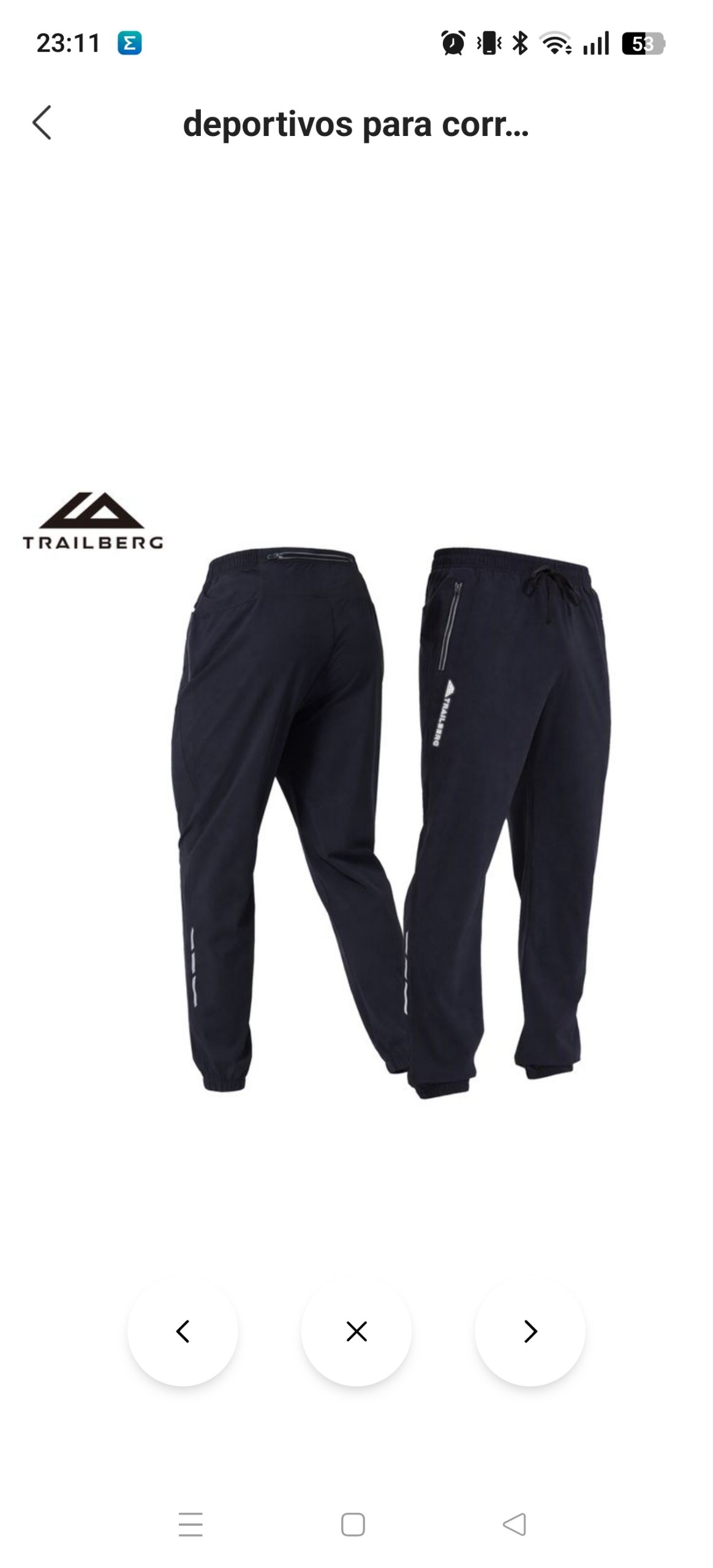 Pantalón correr Trailberg 19.60€‼ ✨