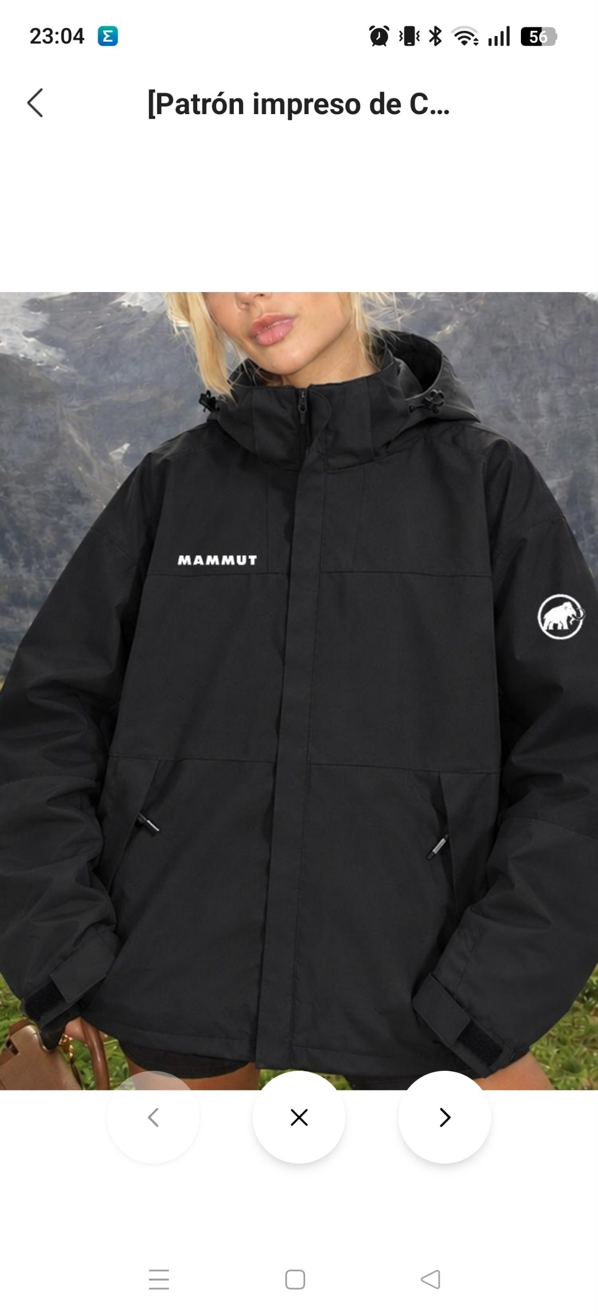 Chaqueta Mamut 15.53€‼ ✨