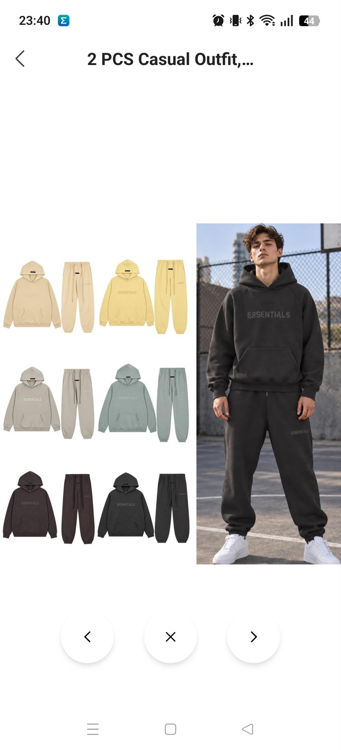 Chándal Essentials 67.76€‼ ✨