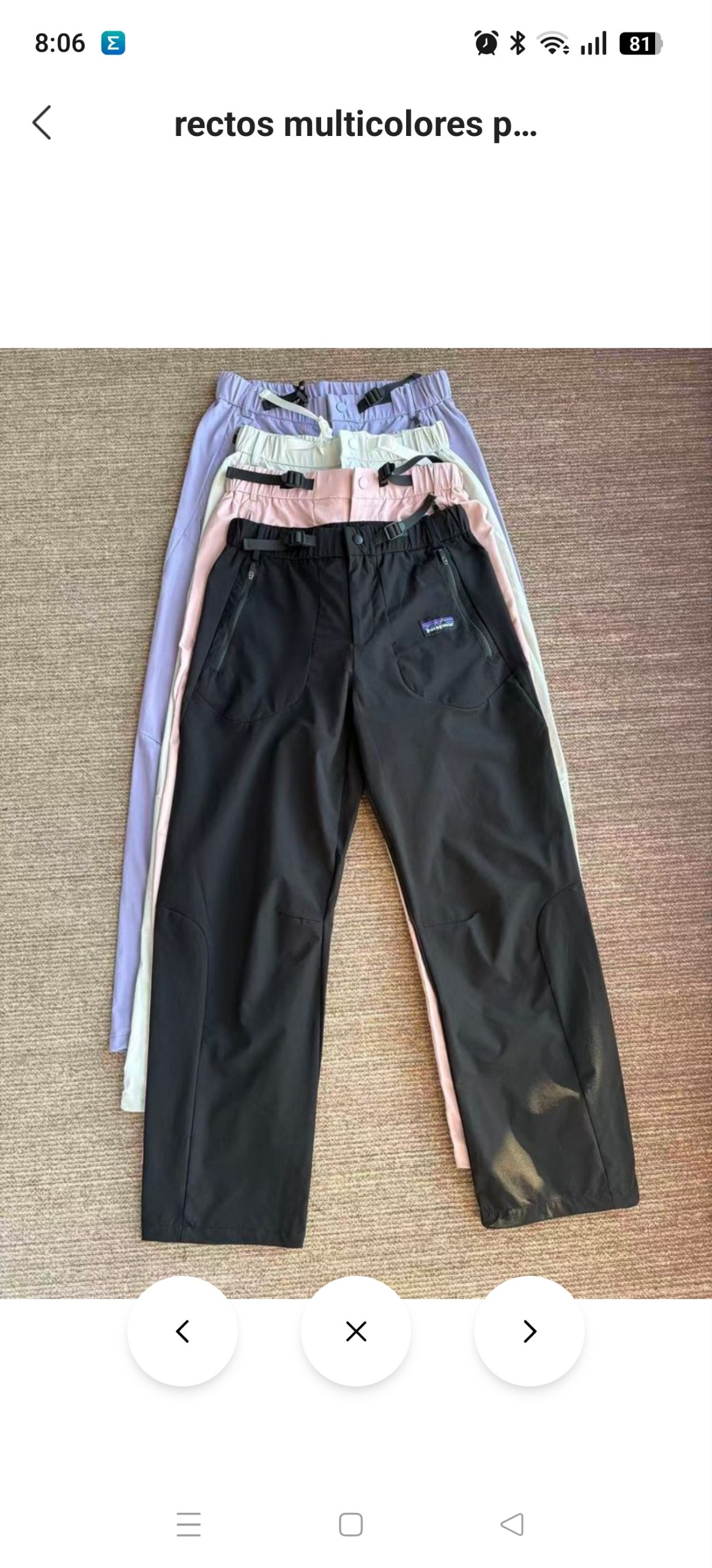 Pantalón Patagonia 32.78€‼ ✨
