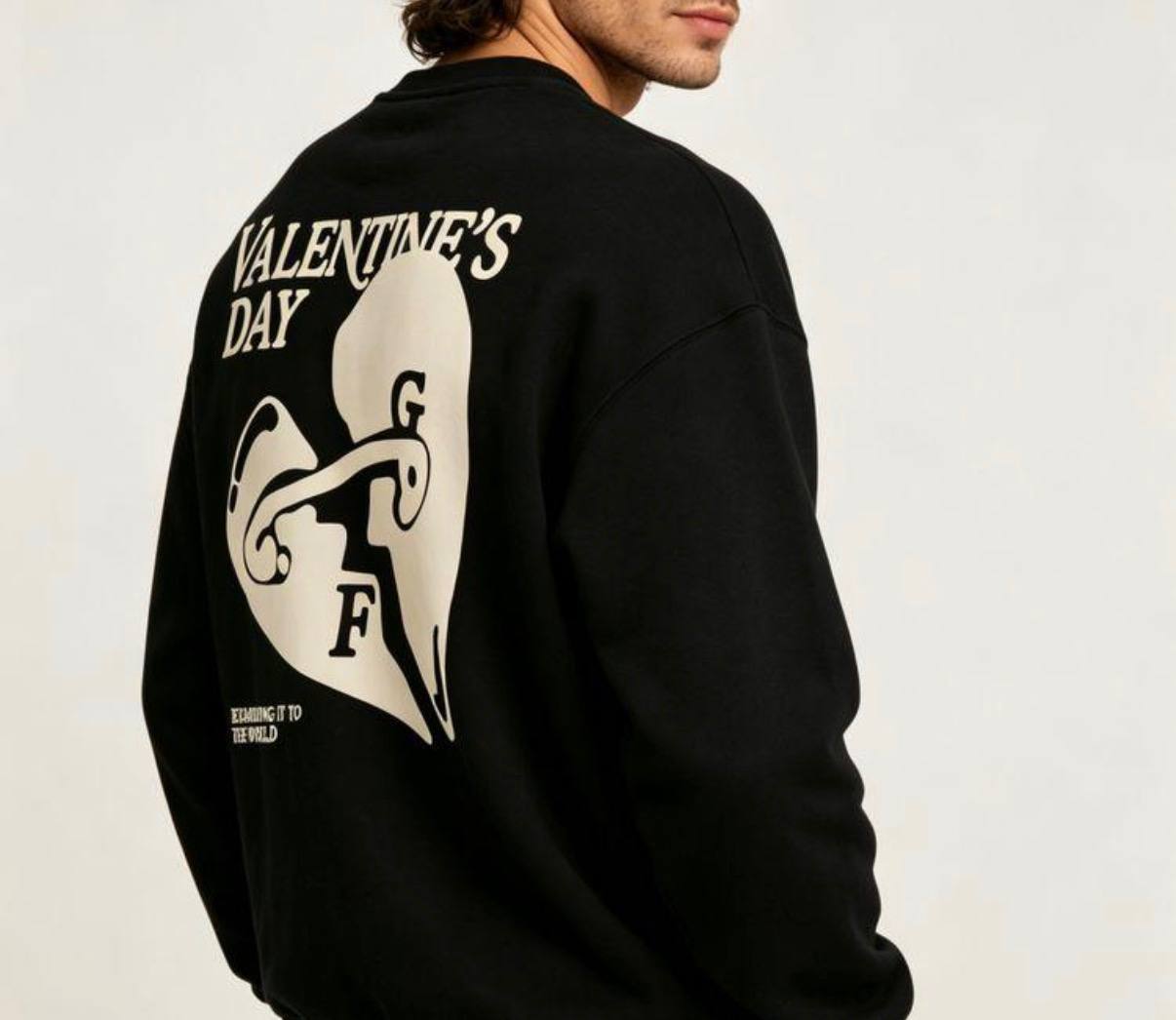 SUDADERA FAKE GODS VALENTINES DAY ✨