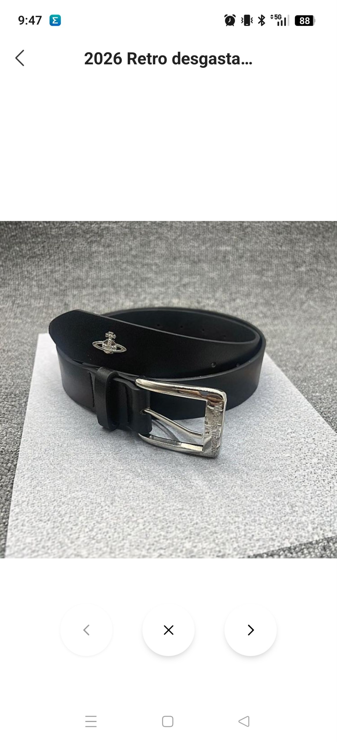 Cinturón Vivienne Westwood 14.94€‼ ✨