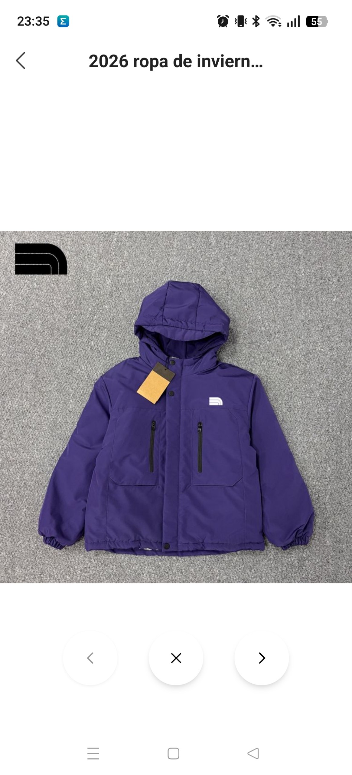 Chaqueta niños The North Face 25.89€‼ ✨