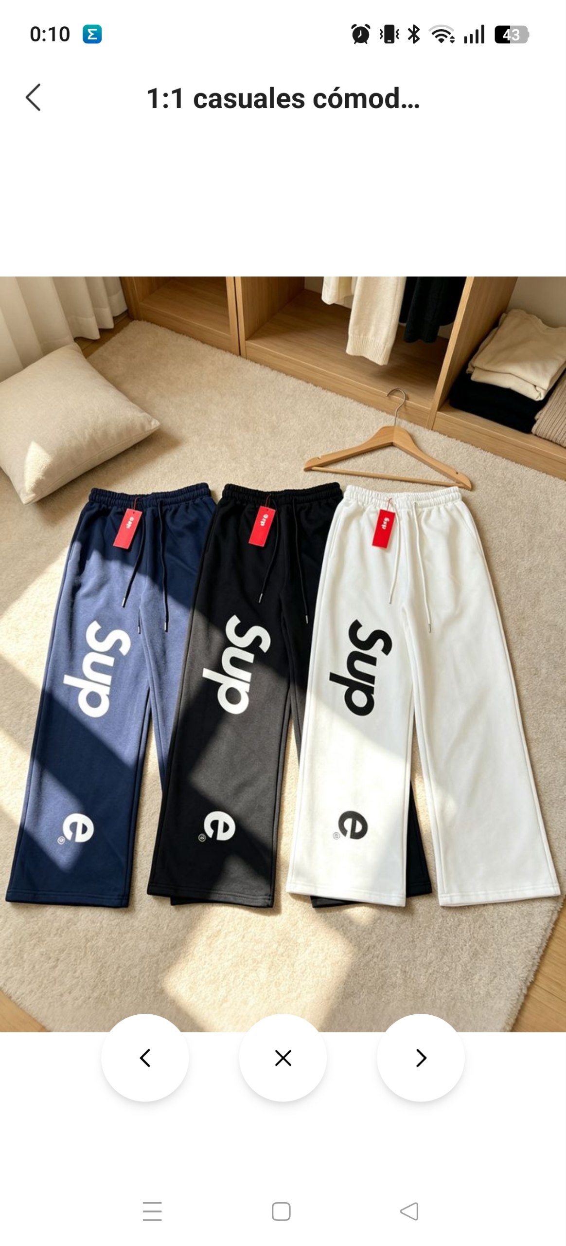 Pantalón Supreme 12.84€‼ ✨