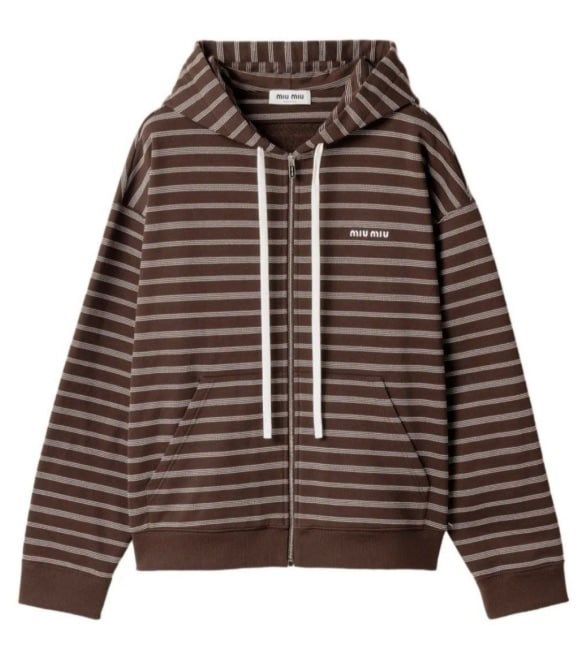 Sudadera Zip Miu Miu 👚 ✨