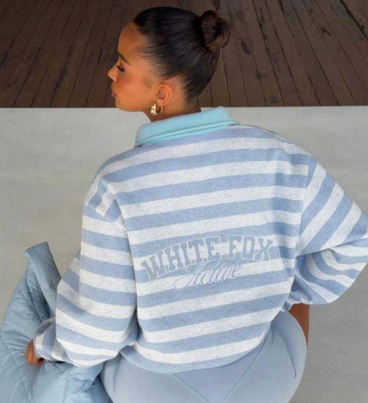 __SUDADERA WHITE FOX __ ✨