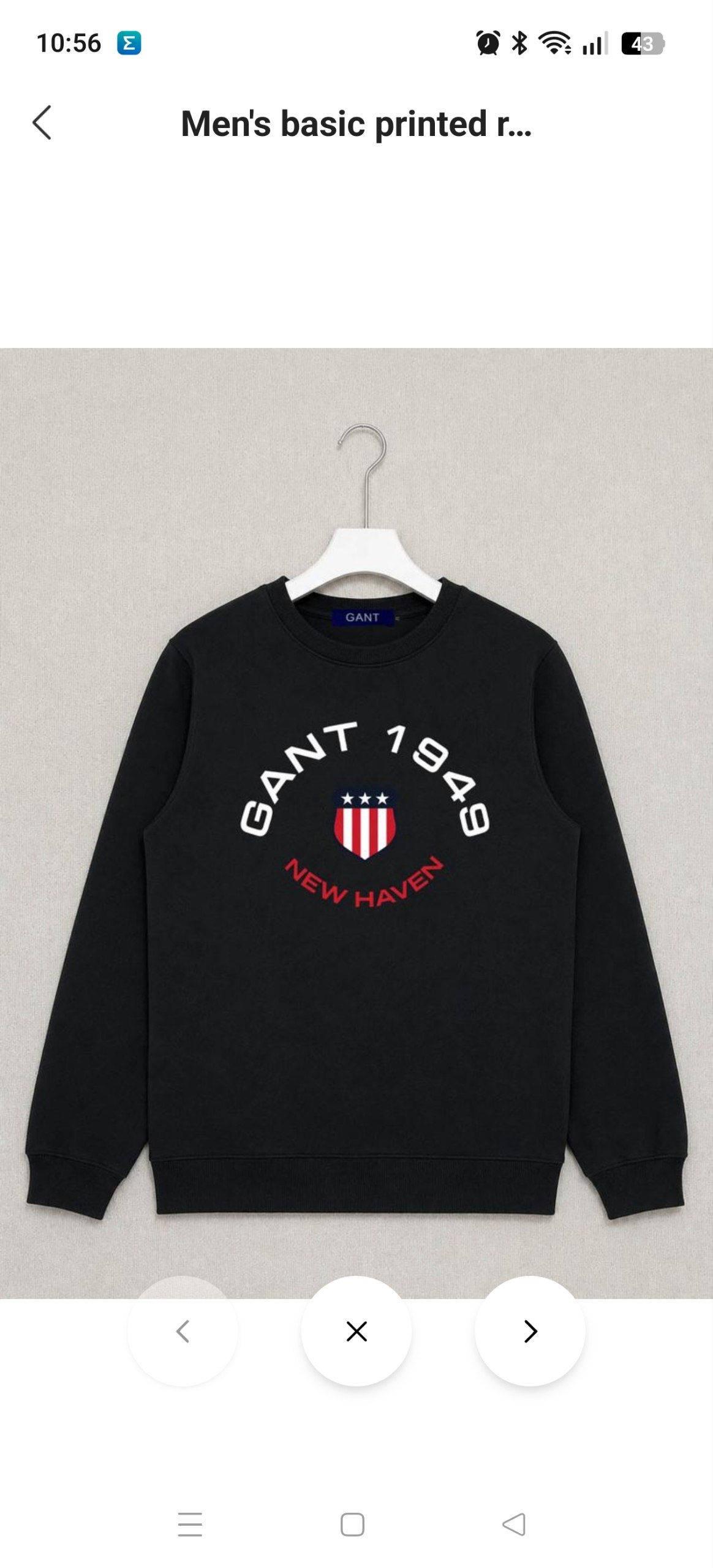Sudadera GANT 19.61€‼ ✨