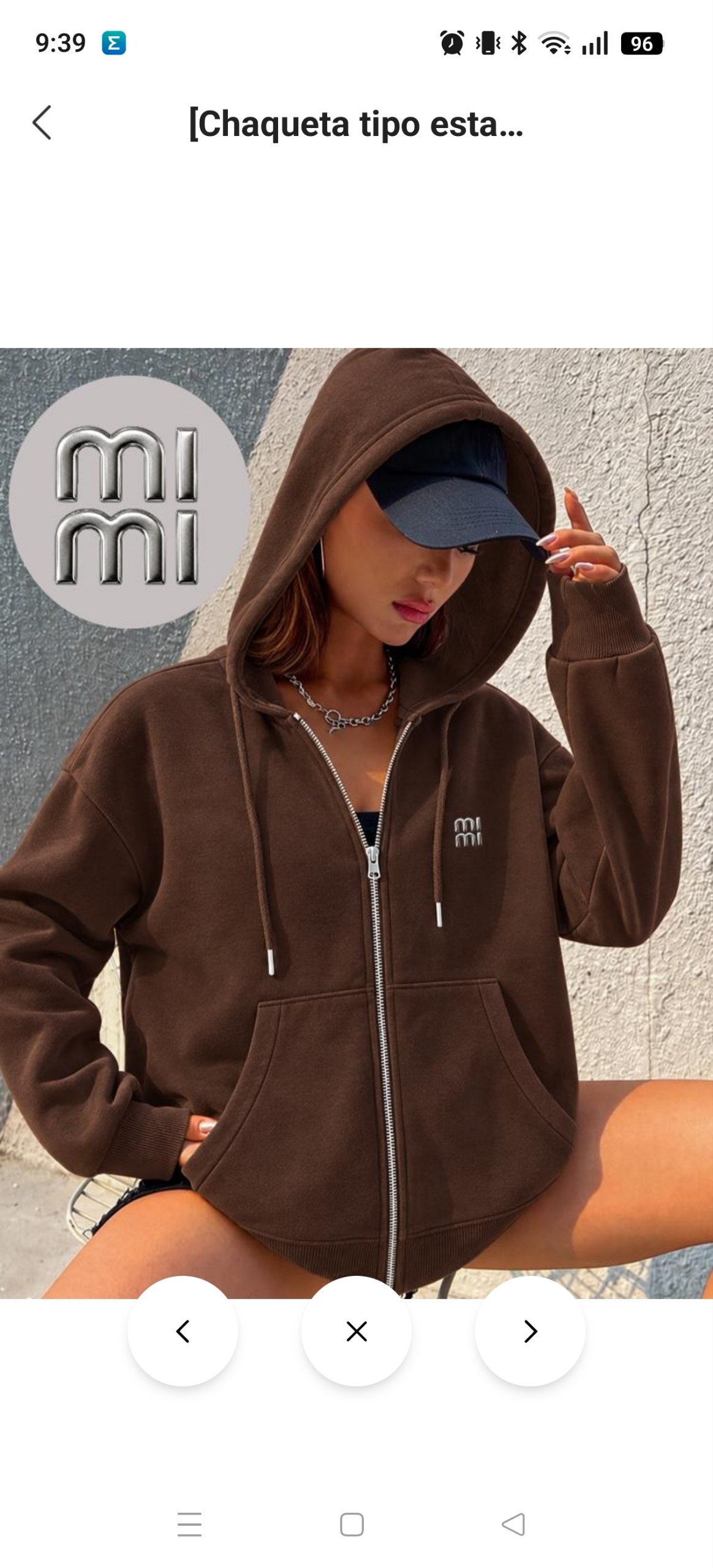 Sudadera Zip Miu Miu ✨💫 21€ ✨