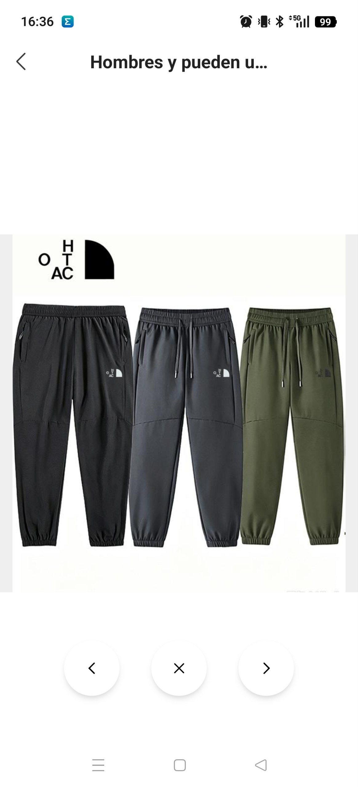 Pantalón The North Face 31.44€‼ ✨