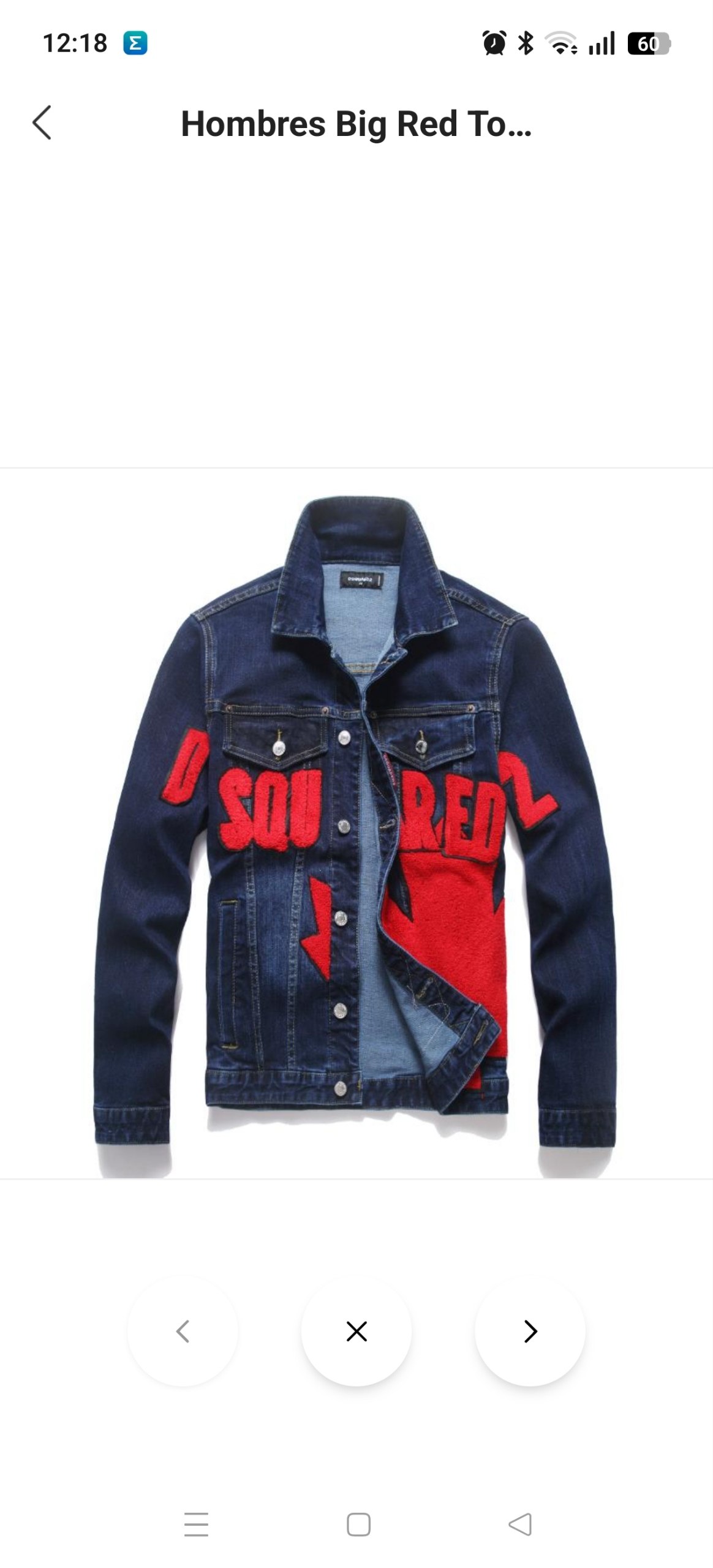 Chaqueta vaquera Dsquared 68.87€‼ ✨
