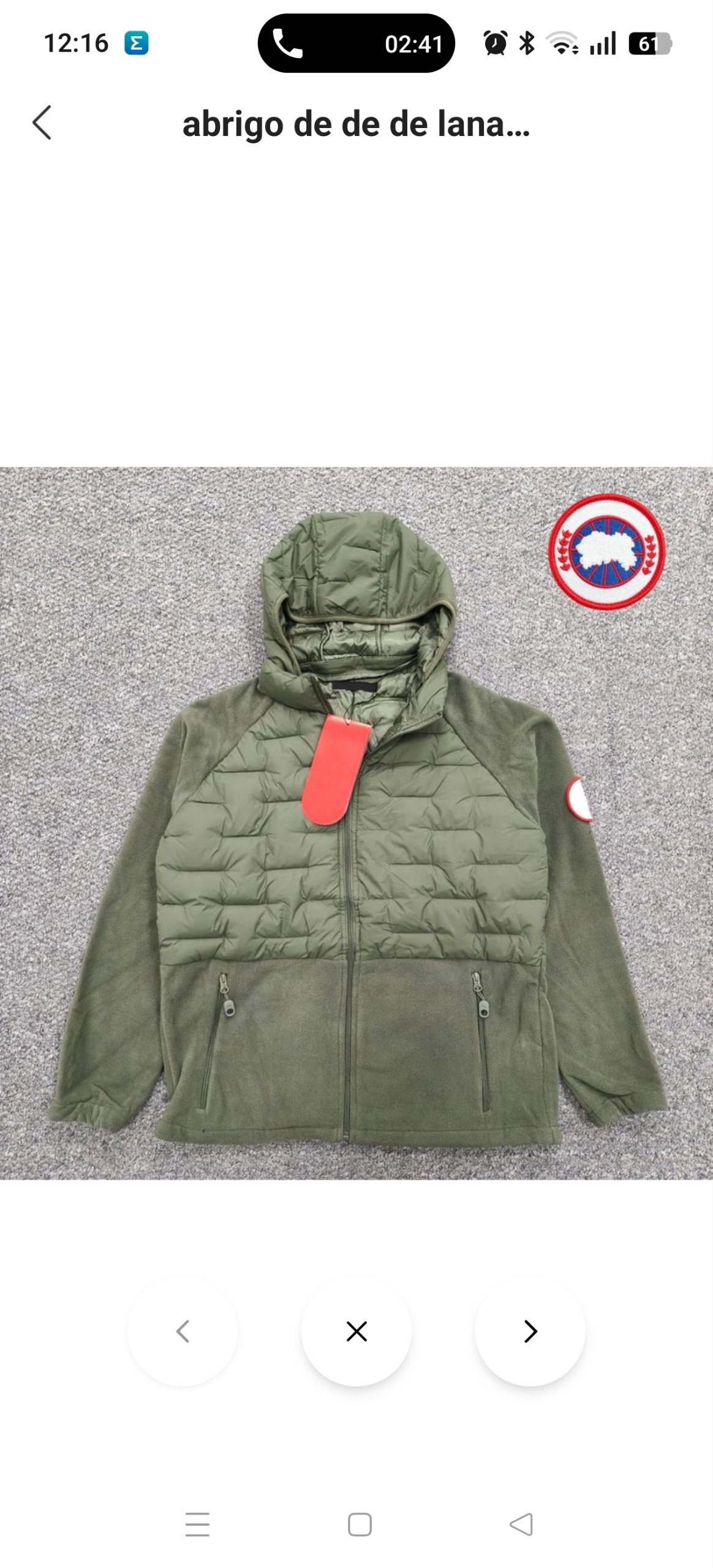 Chaqueta polar Canadá Goose 28.44€‼ ✨