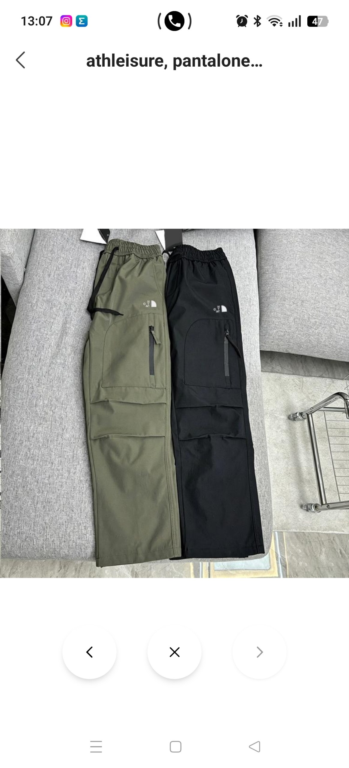 Pantalón cargo The North Face 29.59€‼ ✨