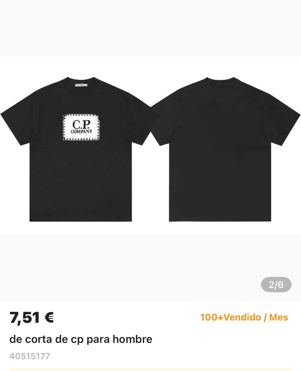 Camiseta C.P COMPANY ✨