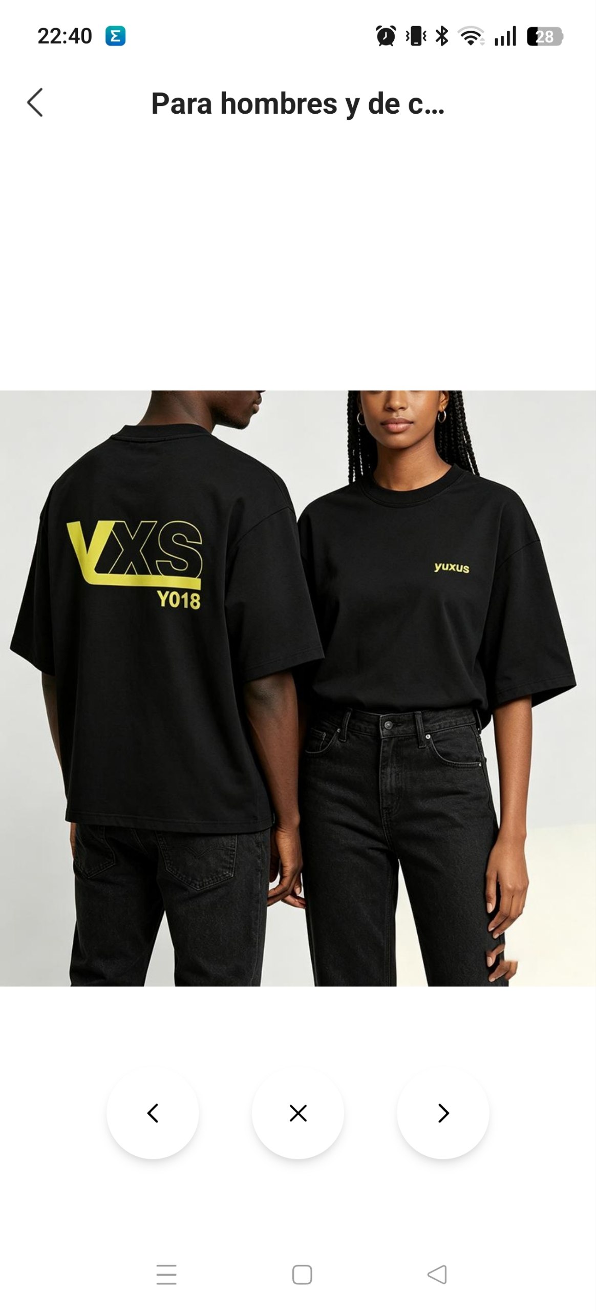 Camisetas Yuxus 8.63€‼ ✨