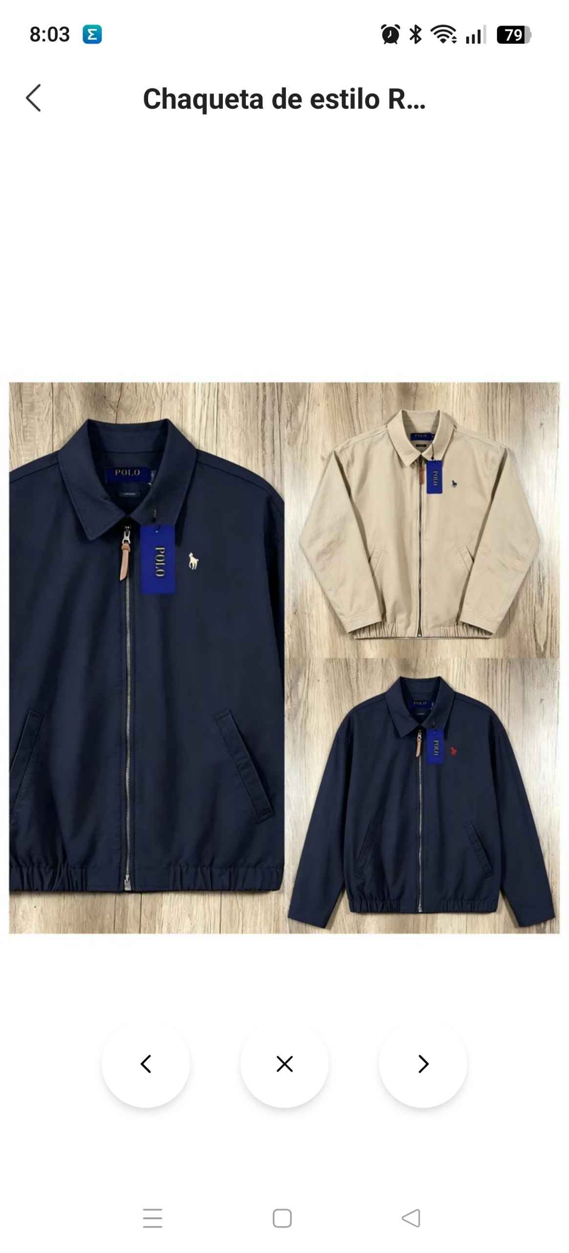 Chaqueta Ralph Lauren 29.09€‼ ✨