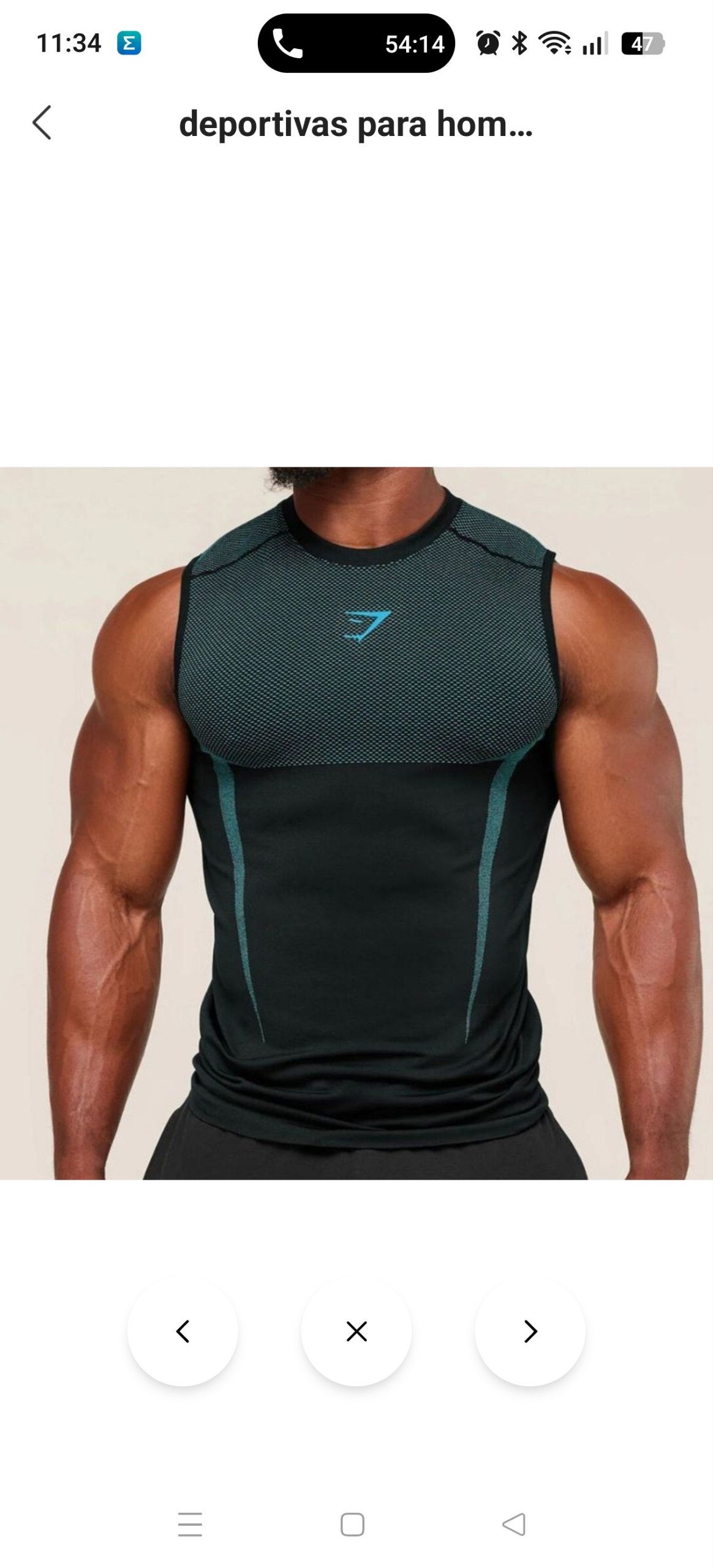 Camiseta compresión Gymshark 14.69€‼ ✨