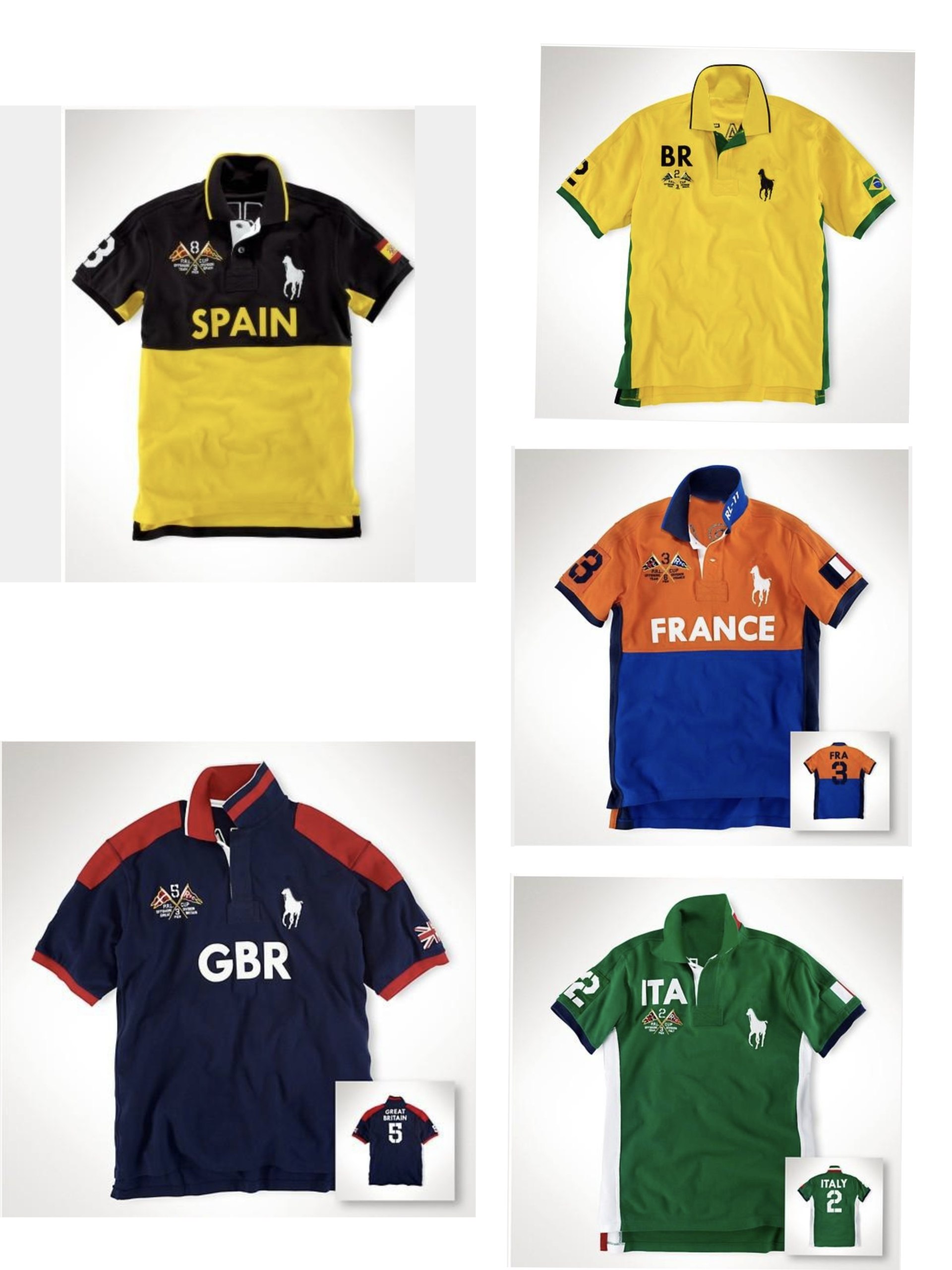 Polo " países" Ralph Lauren 19.76€‼ ✨