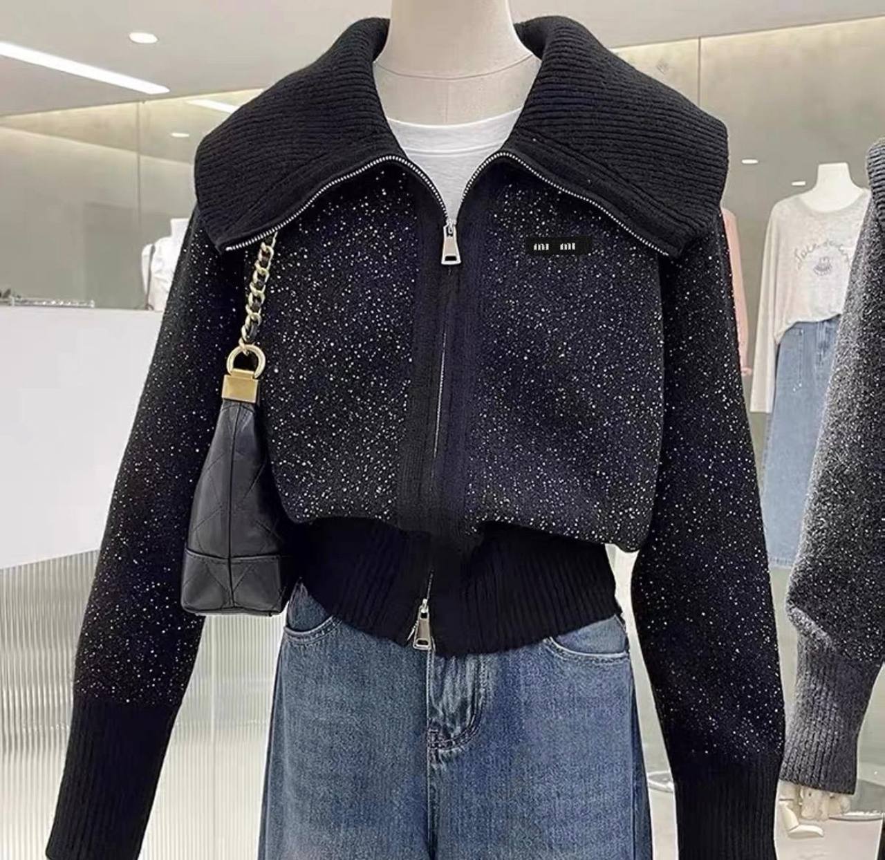Chaqueta brillos Miu Miu ✨