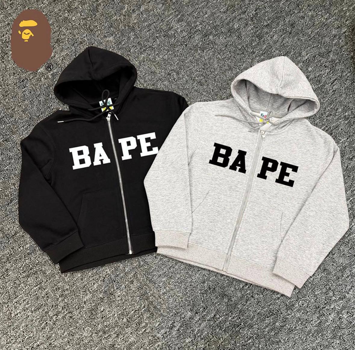 Sudadera zip Bape ✨