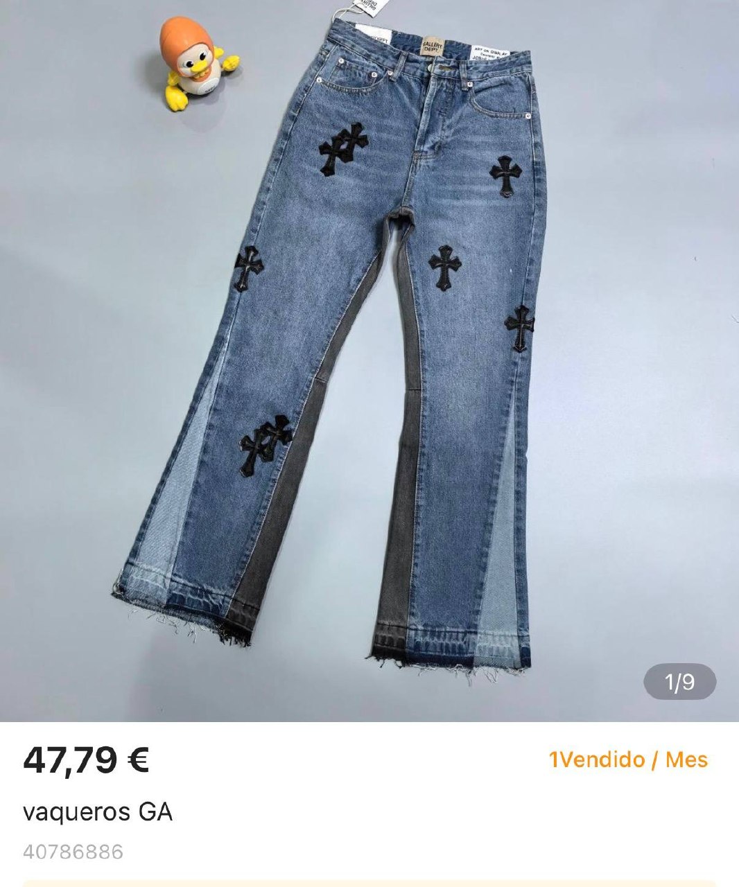 Pantalón FLARED CHROME HEARTS ✨