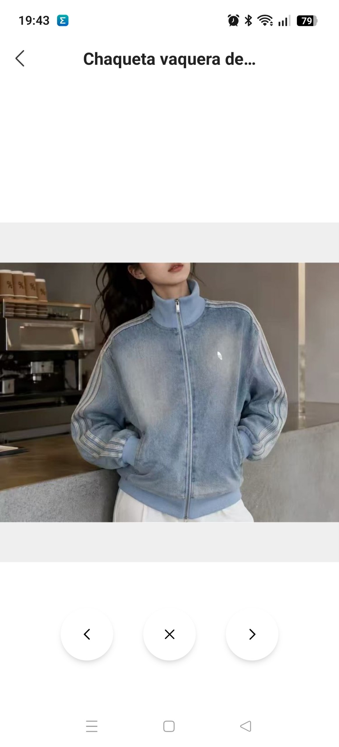 Chaqueta vaquera Adidas 42.83€‼ ✨