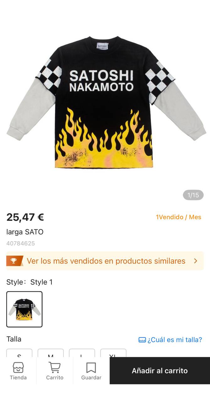 CAMISETA SAROSHI NAKAMOTO ✨