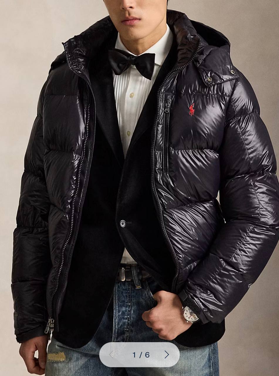 ABRIGO BRILLO RALPH LAUREN ✨