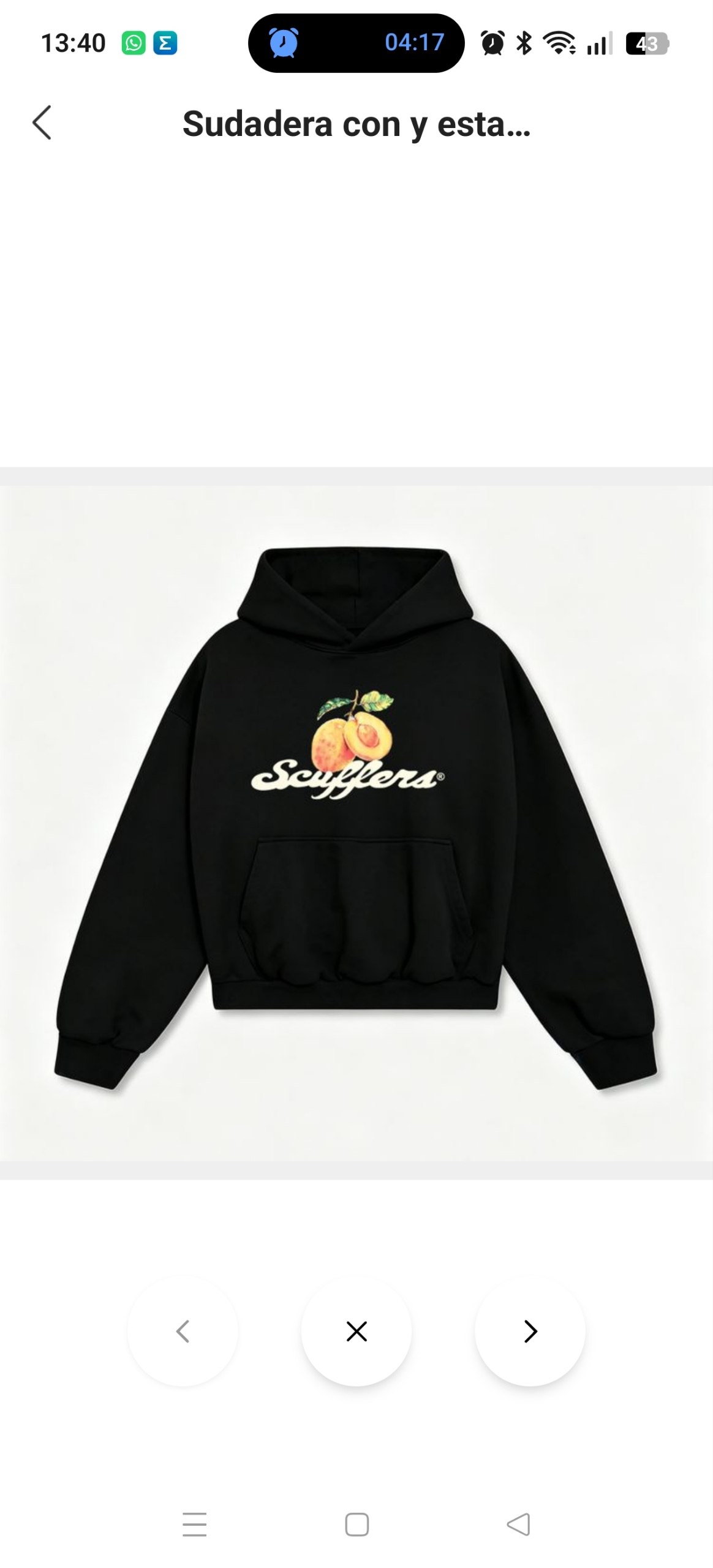 Sudadera Scuffers 35.65€‼ ✨