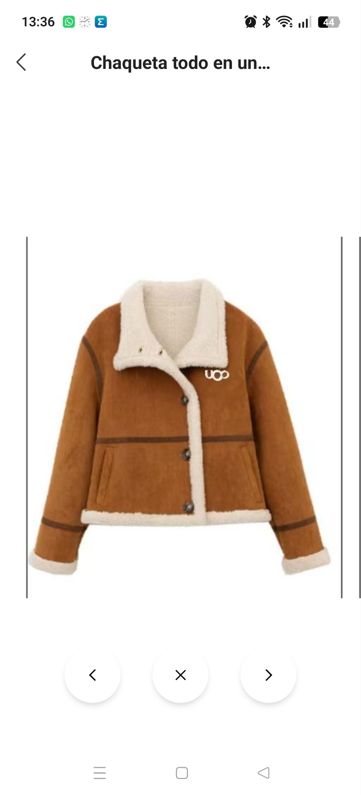 Chaqueta Ugg 46.14€‼ ✨