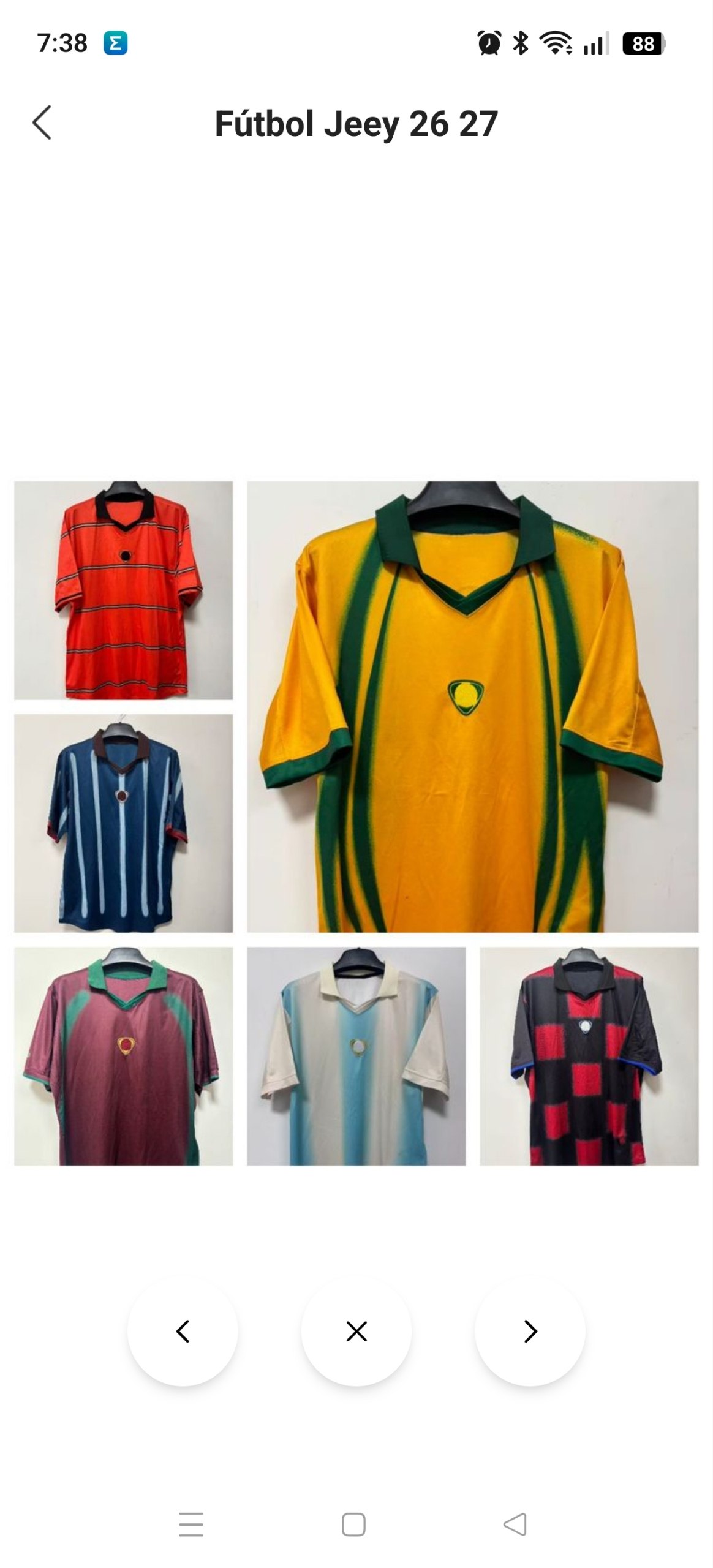 Camisetas fútbol Total 90 Nike x Travis Scott Cactus Jack ✨