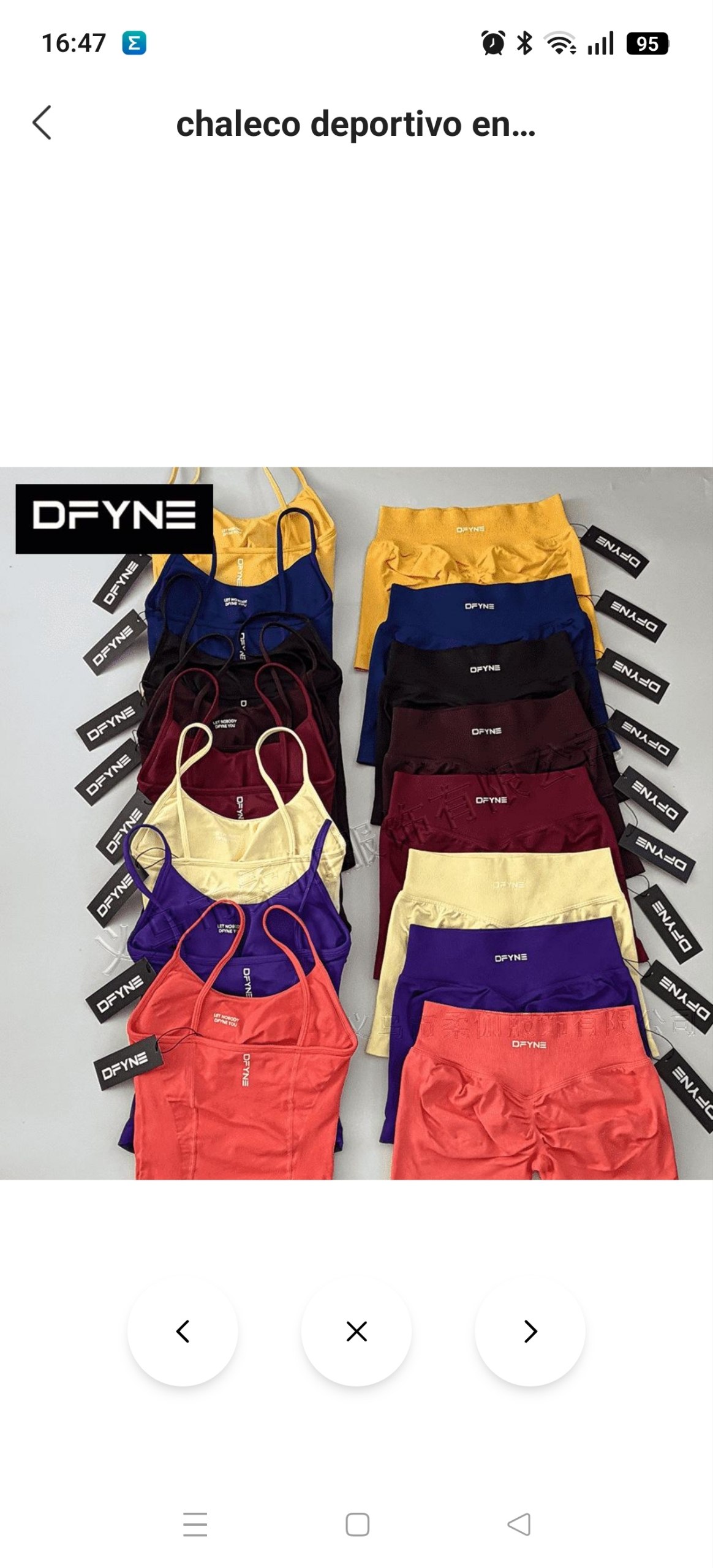 Conjunto Dfyne 22.69€‼ ✨
