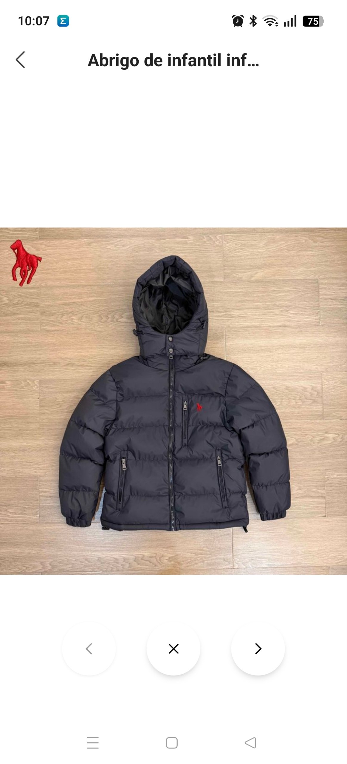 Abrigo niños Ralph Lauren 34.20€‼ ✨