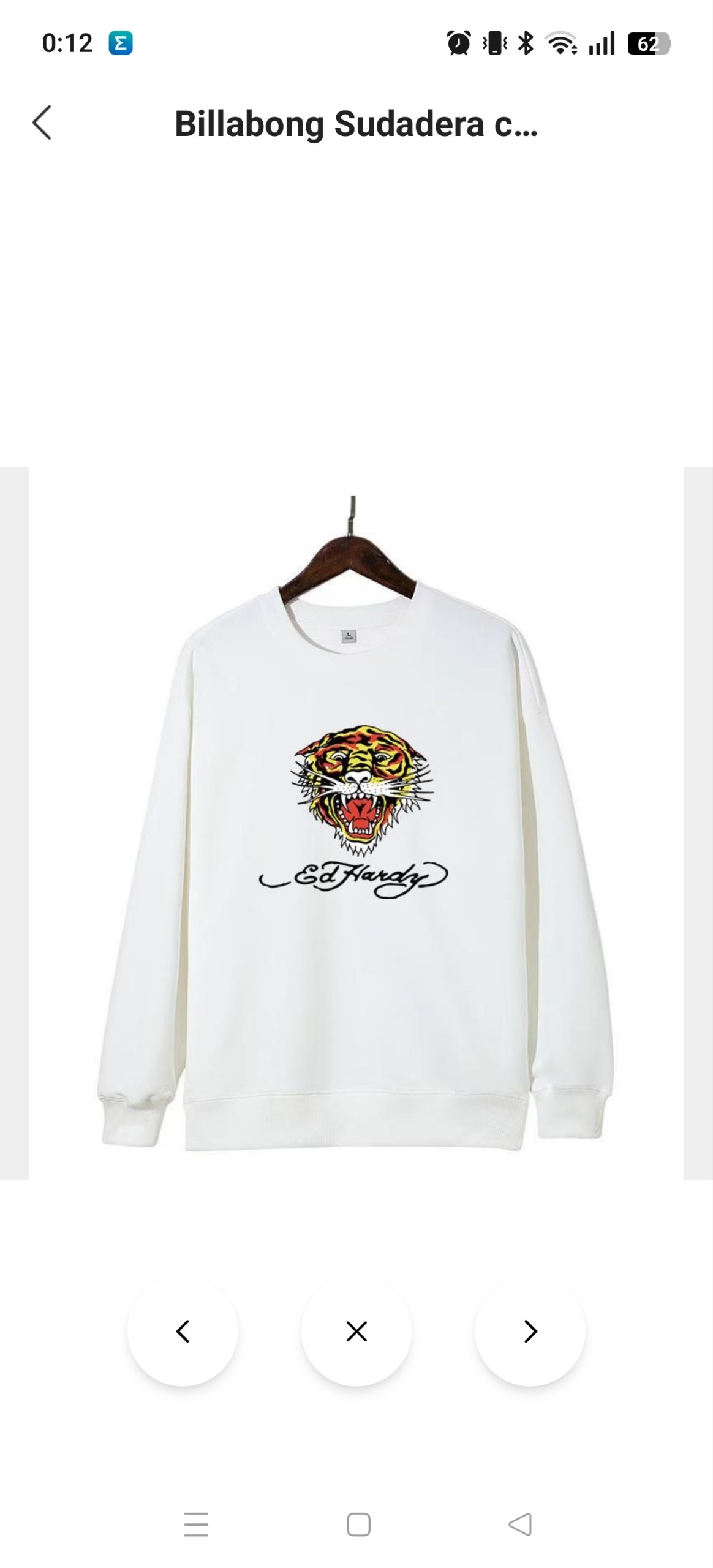 Sudadera Ed Hardy 16.40€‼ ✨