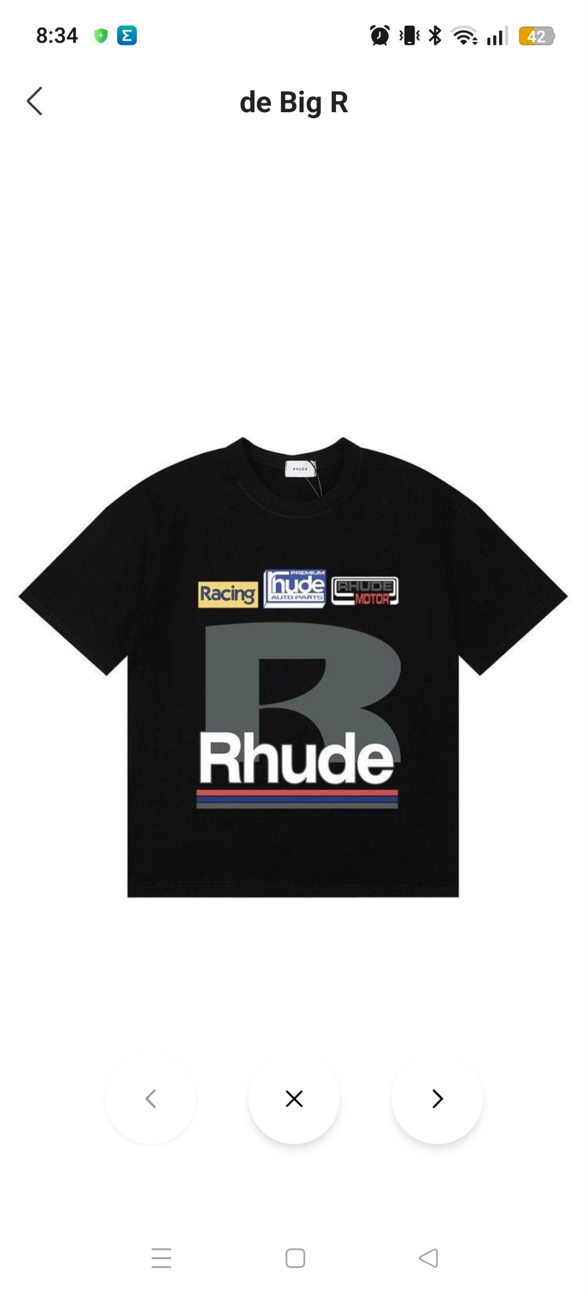Camiseta Rhude 15.59€‼ ✨
